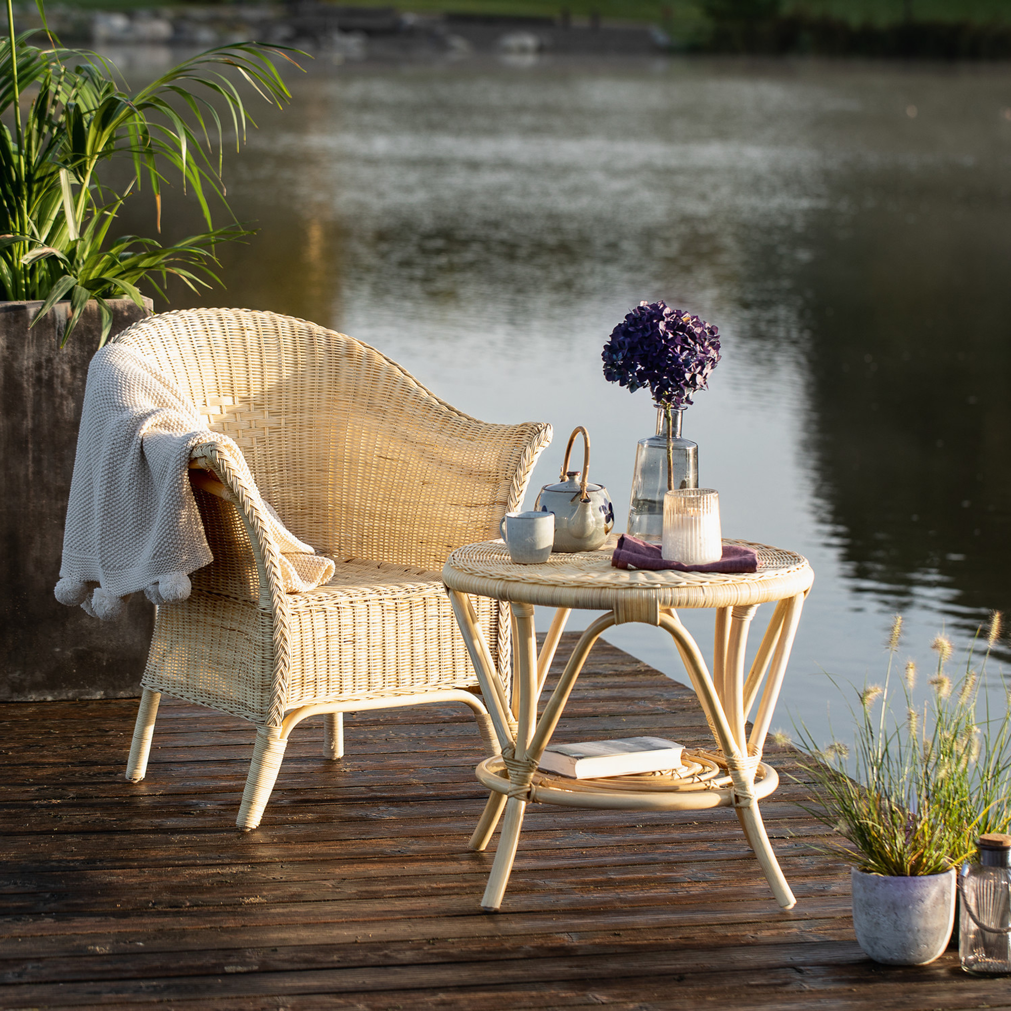 Rattansessel "Cosy"  im Frank Flechtwaren Online Shop kaufen