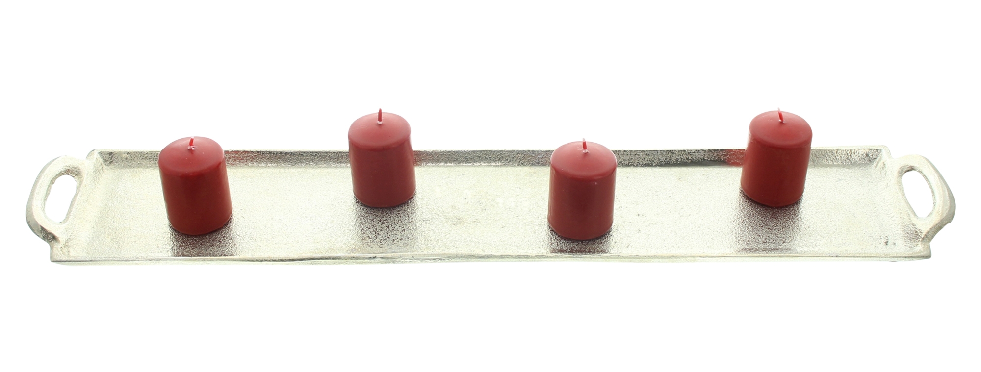 Tablett "Silberglanz", lang  im Frank Flechtwaren Online Shop für Gerade eingetroffen kaufen