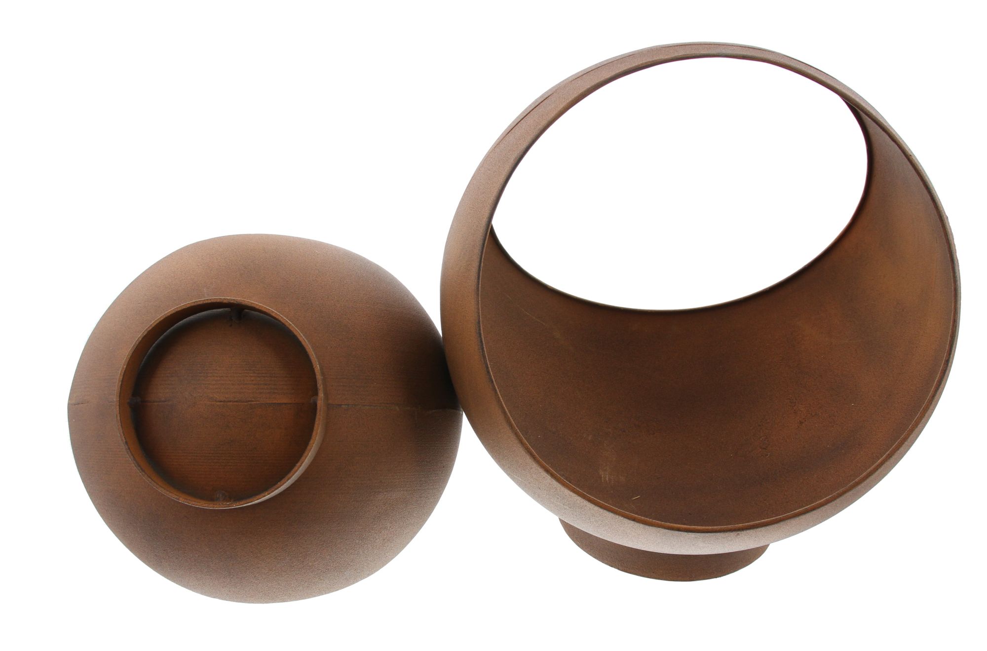 Pflanzkugel "Rost", 2er Set im Frank Flechtwaren Online Shop für Weihnachten kaufen Pflanzkugel "Rost", 2er Set im Frank Flechtwaren Online Shop für Weihnachten kaufen