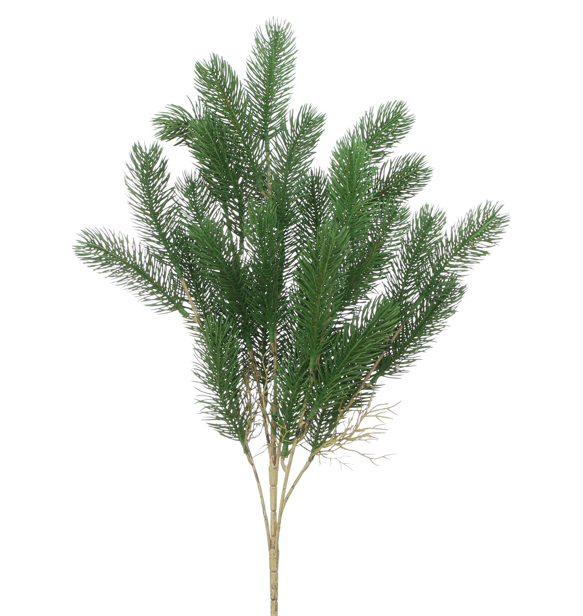 Kunstzweig "Tanne"  im Frank Flechtwaren Online Shop für Zubehör für Adventskränze kaufen