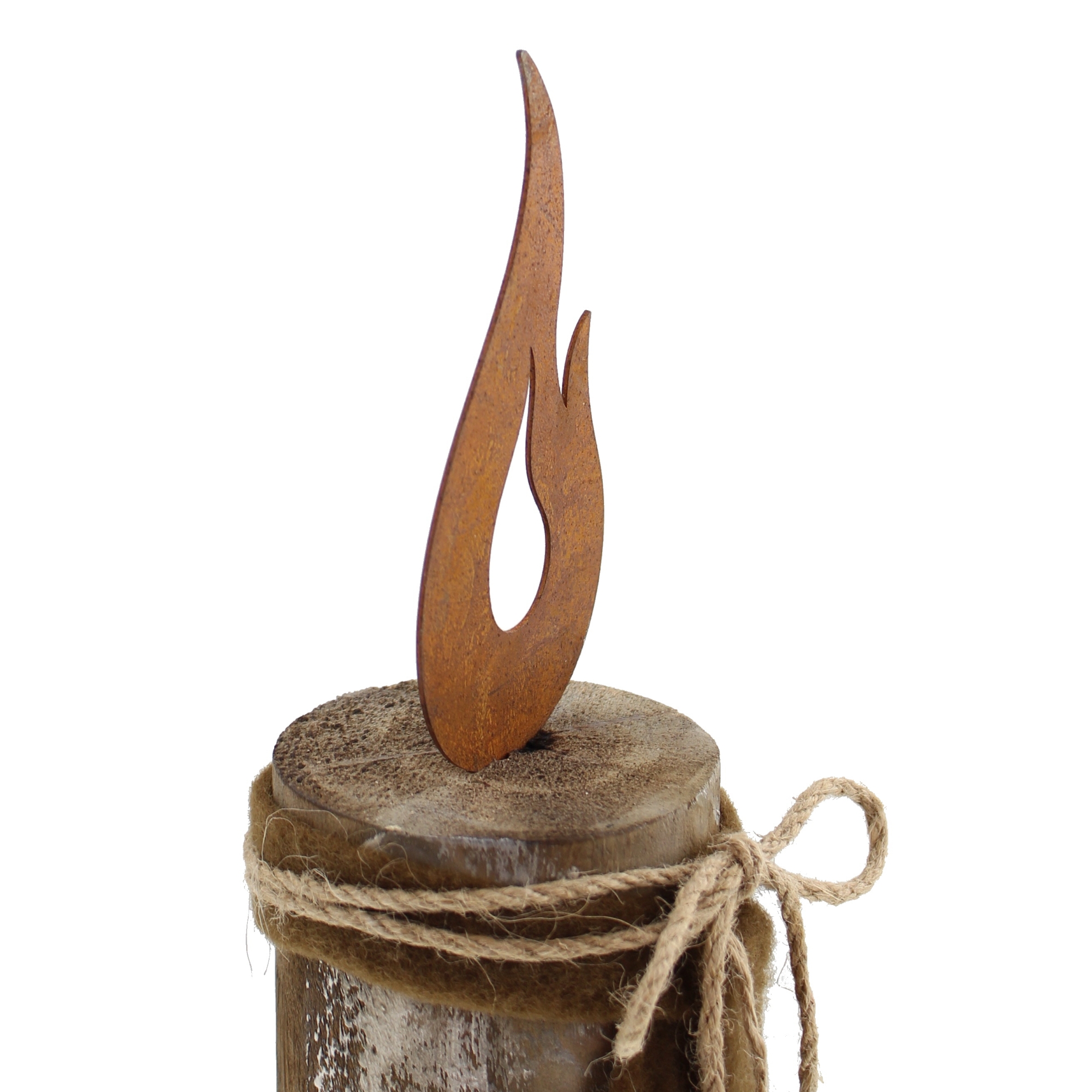 Säule "Flammendes Herz", 2er Set im Frank Flechtwaren Online Shop für Herbst kaufen Säule "Flammendes Herz", 2er Set im Frank Flechtwaren Online Shop für Herbst kaufen