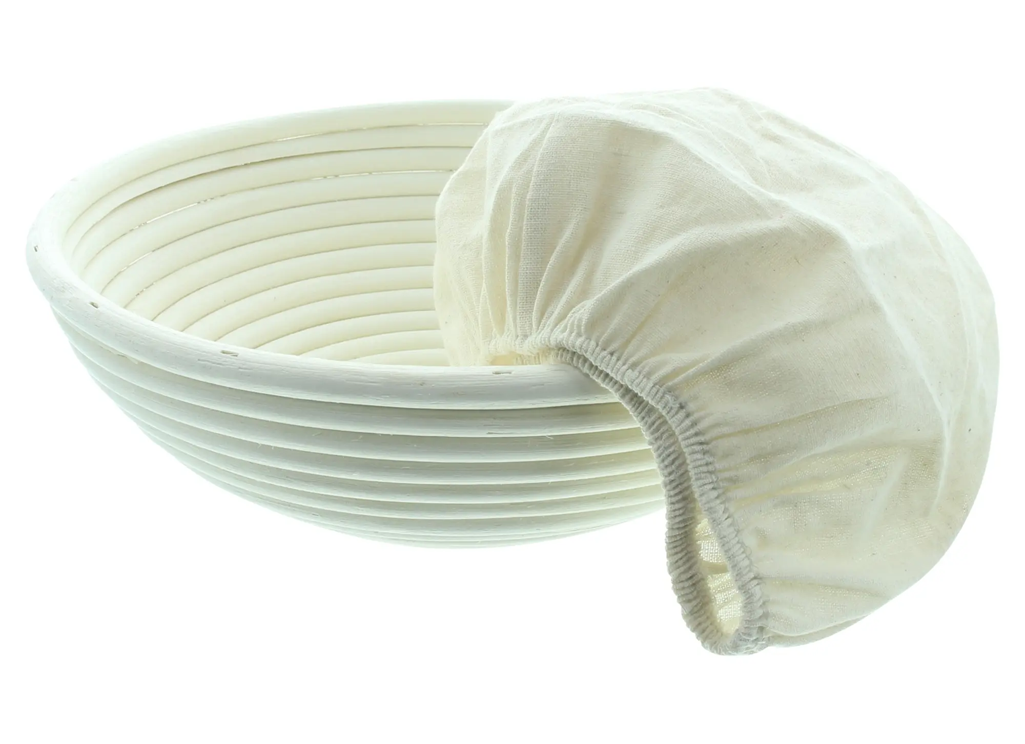 Gärkorb "Rund" mit Bezug  im Frank Flechtwaren Online Shop für Gerade eingetroffen kaufen