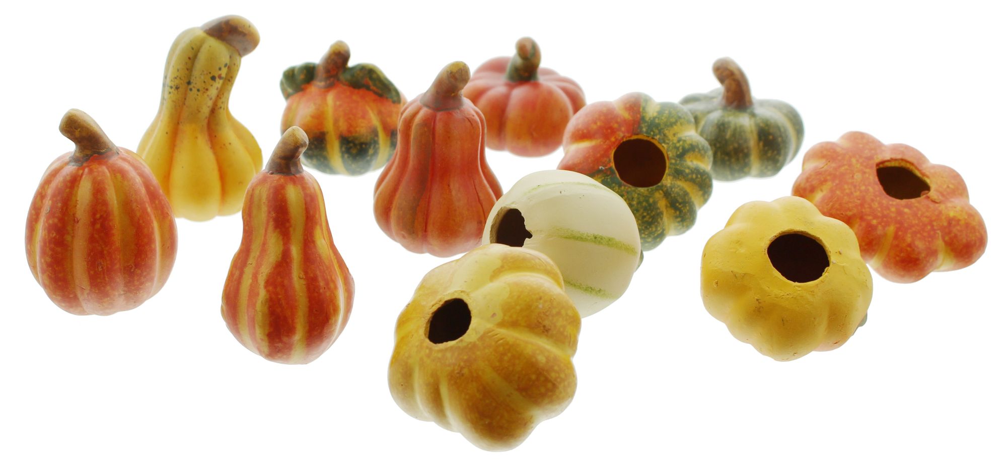 Terracotta-Kürbis, 12er Set im Frank Flechtwaren Online Shop für Herbst kaufen Terracotta-Kürbis, 12er Set im Frank Flechtwaren Online Shop für Herbst kaufen