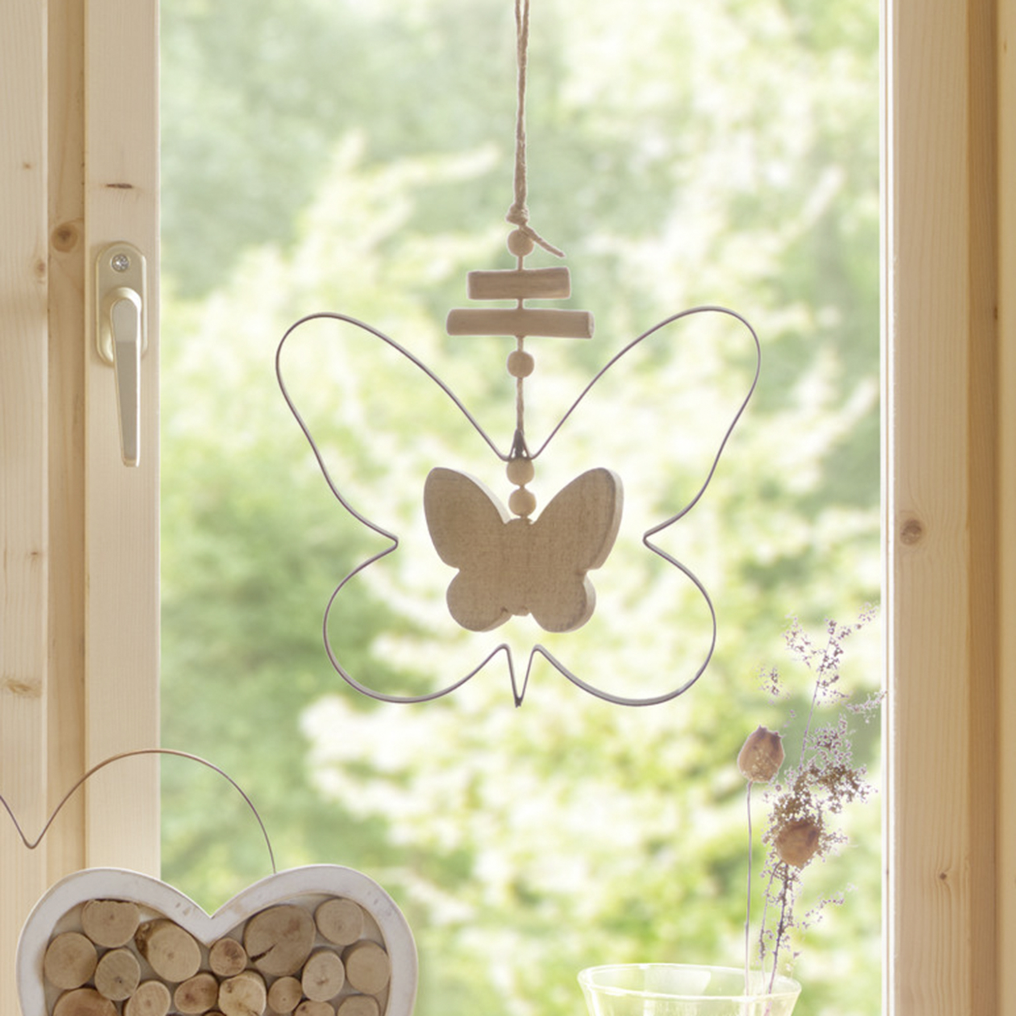 Hänger "Schmetterling"  im Frank Flechtwaren Online Shop für Dekohänger kaufen