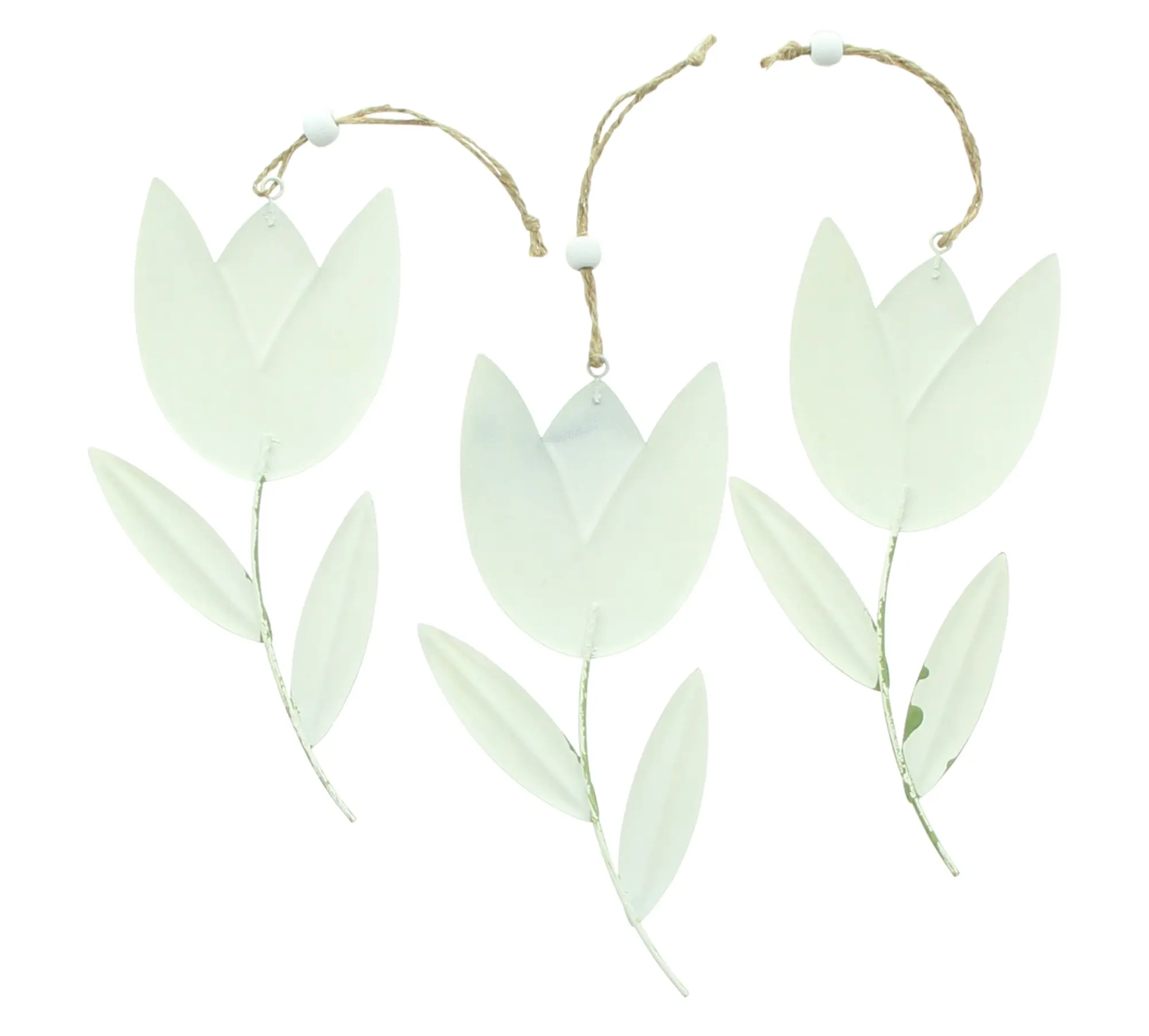 Blumenhänger "Tulpe", 3er Set  im Frank Flechtwaren Online Shop für Ostern kaufen
