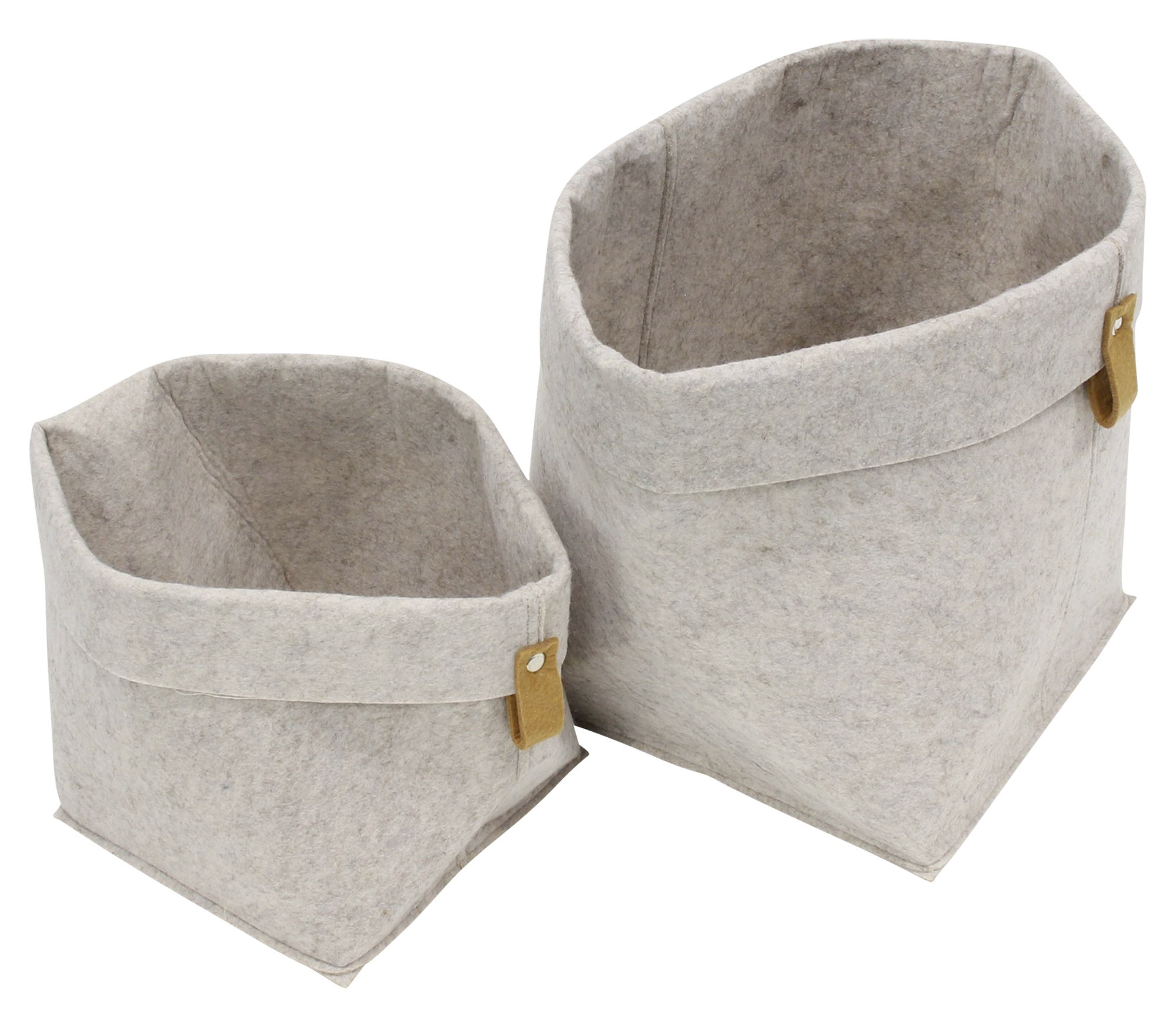Filztasche "Pure", 2er Set  im Frank Flechtwaren Online Shop für Herbst kaufen