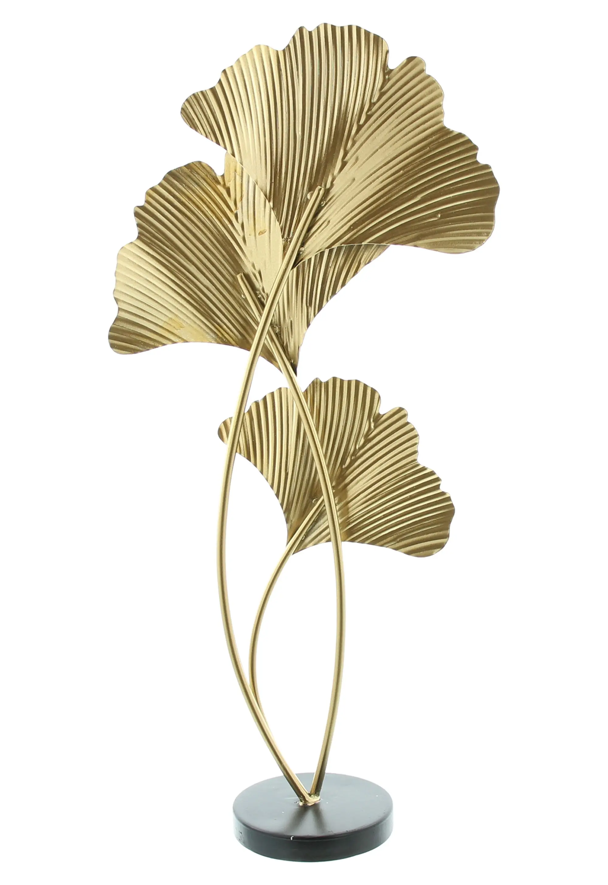 Metalldeko "Ginkgo" im Frank Flechtwaren Online Shop für Dekosäulen kaufen Metalldeko "Ginkgo" im Frank Flechtwaren Online Shop für Dekosäulen kaufen
