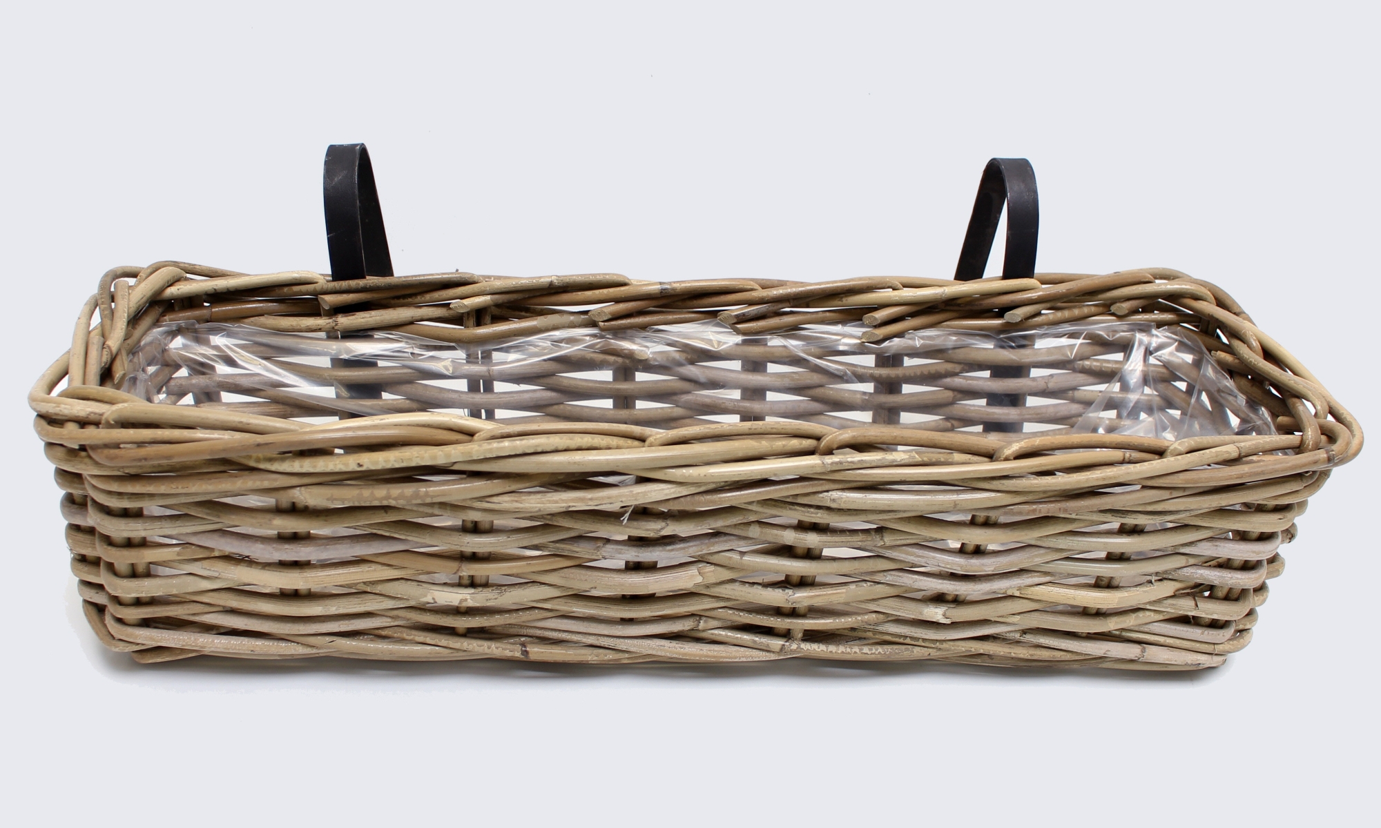 Balkonpflanzer "Rattan", groß im Frank Flechtwaren Online Shop für Pflanztöpfe kaufen Balkonpflanzer "Rattan", groß im Frank Flechtwaren Online Shop für Pflanztöpfe kaufen