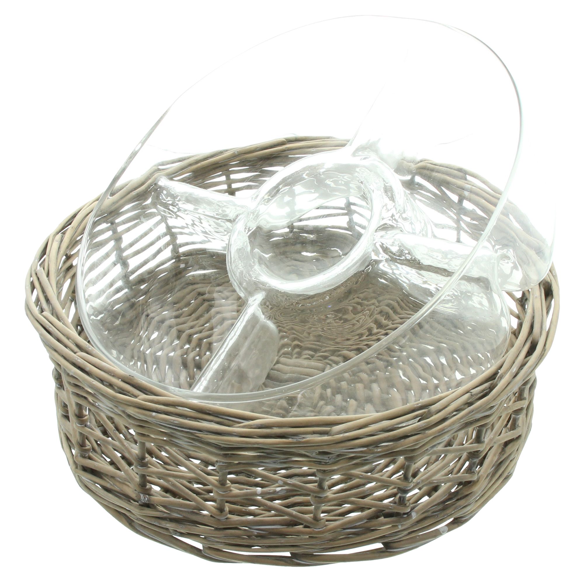 Snackschale "Weide"  im Frank Flechtwaren Online Shop für Herbst kaufen