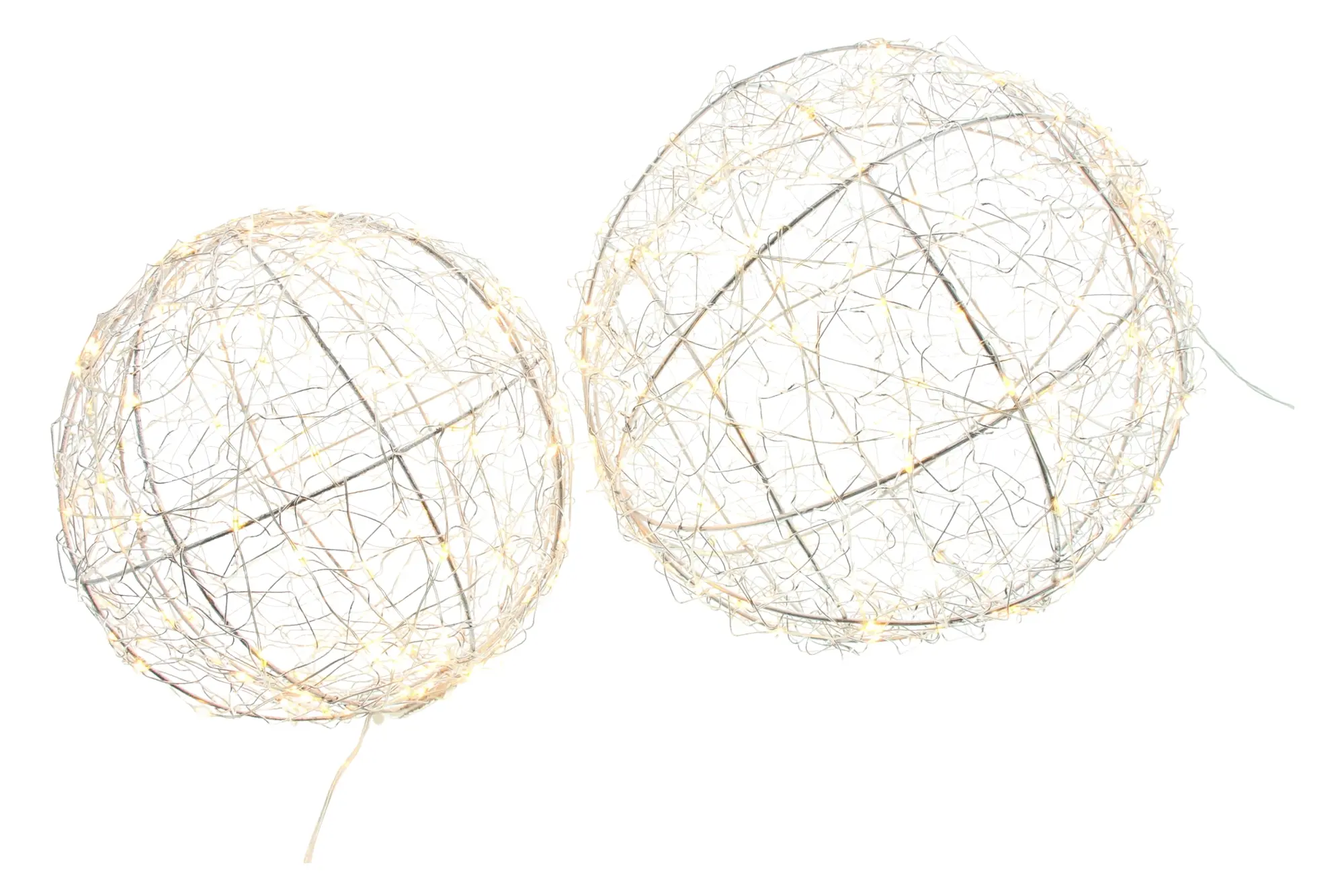 LED-Kugel "Glow", 2er Set  im Frank Flechtwaren Online Shop für Gerade eingetroffen kaufen