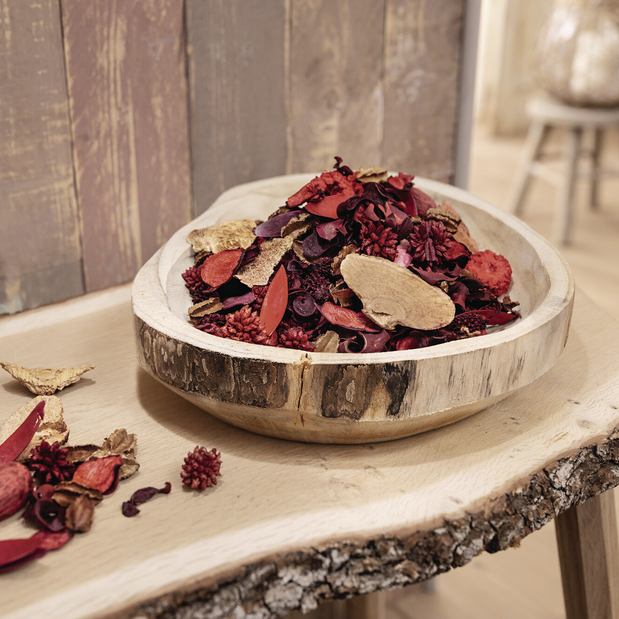 Potpourri "Teerose", 480 g  im Frank Flechtwaren Online Shop kaufen