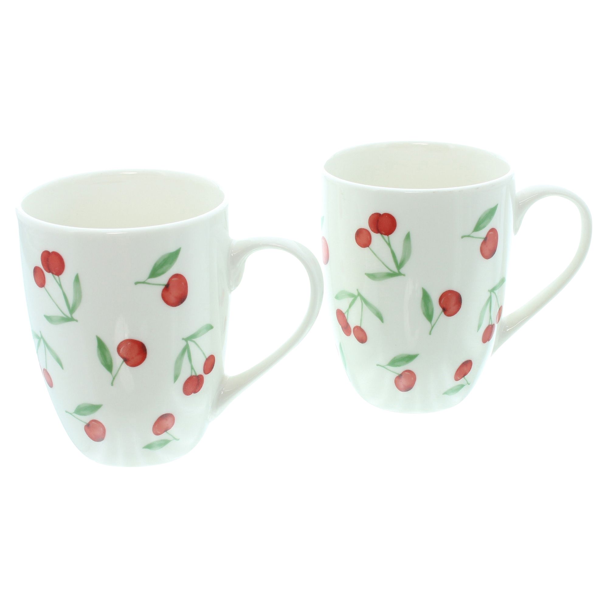 Kaffeebecher "Kirschgenuss", 2er Set  im Frank Flechtwaren Online Shop kaufen