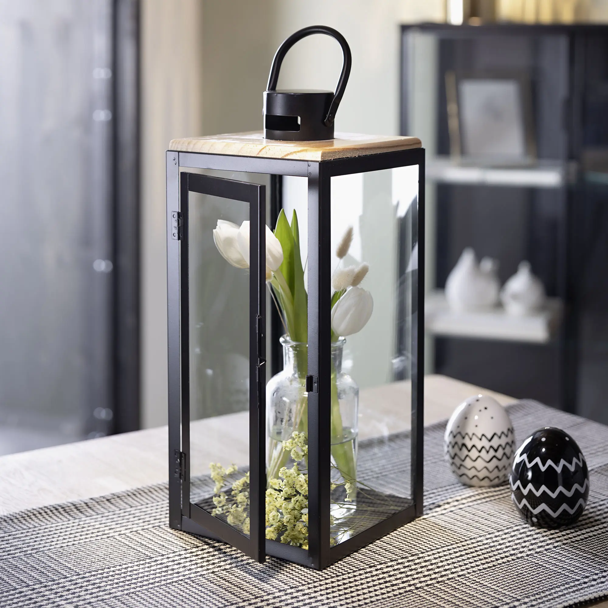 Laterne "Modern" im Frank Flechtwaren Online Shop für Ostern kaufen Laterne "Modern" im Frank Flechtwaren Online Shop für Ostern kaufen