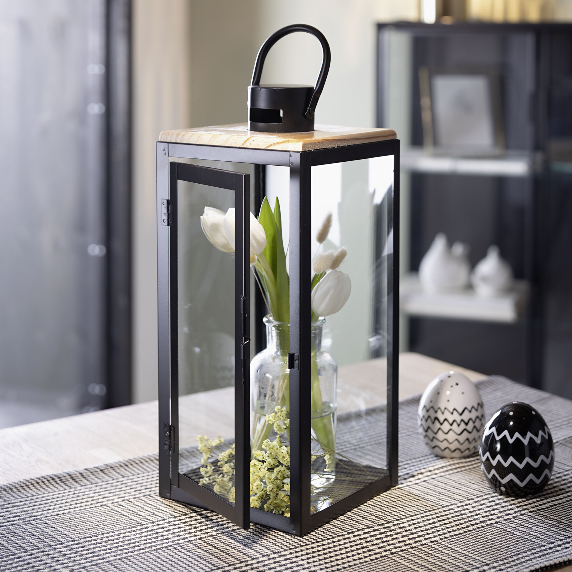 Laterne "Modern" im Frank Flechtwaren Online Shop für Ostern kaufen Laterne "Modern" im Frank Flechtwaren Online Shop für Ostern kaufen