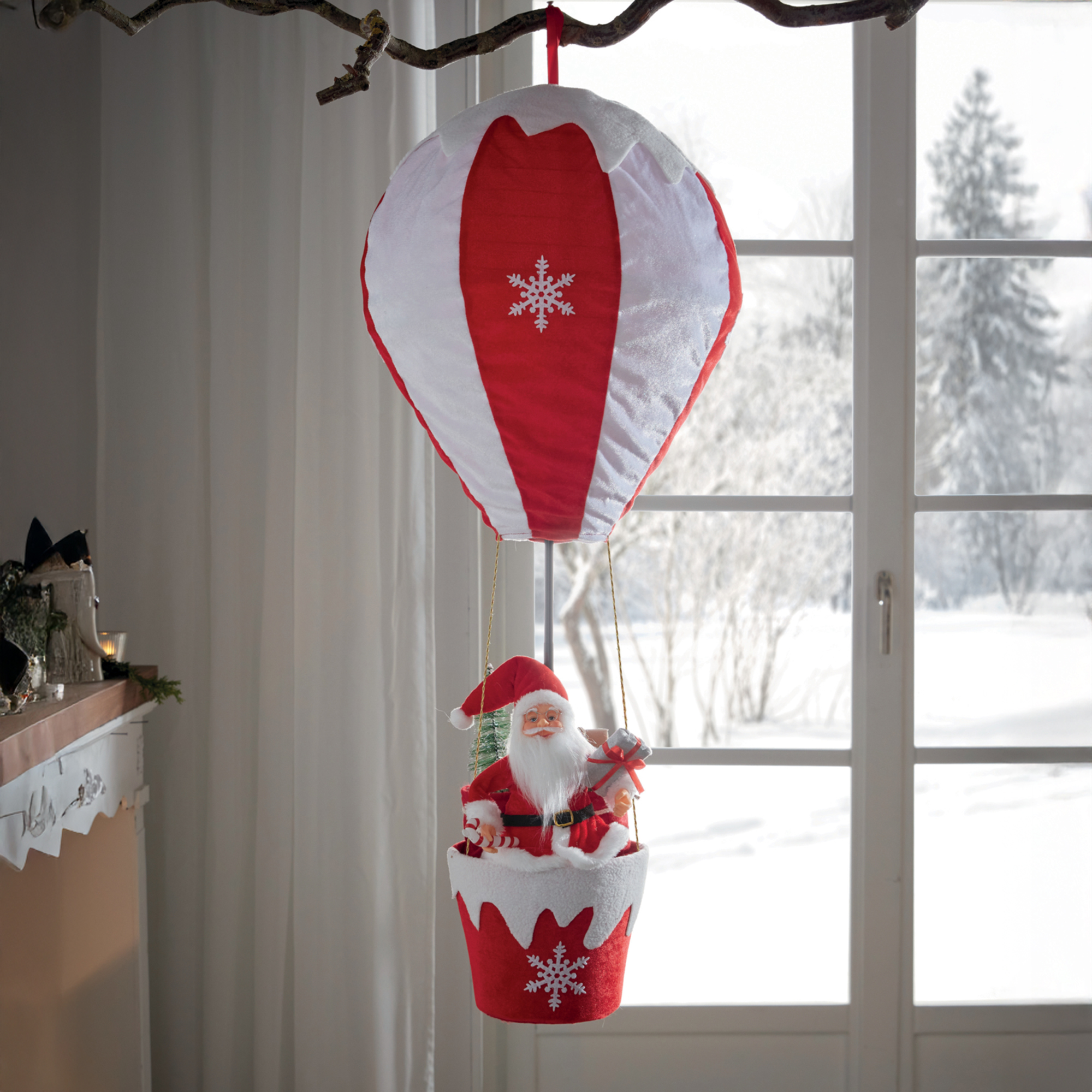Heißluftballon "Santa"  im Frank Flechtwaren Online Shop kaufen