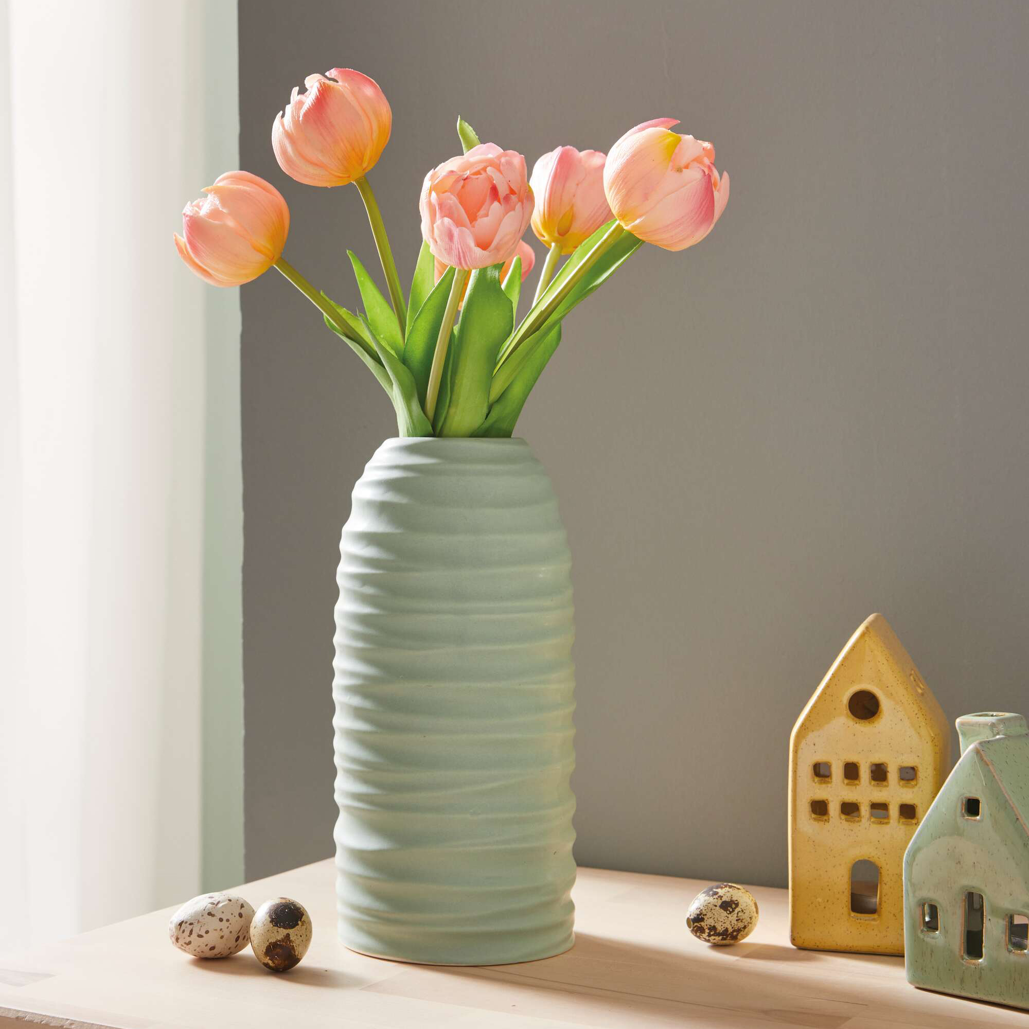 Acheter Vase décoratif "vert sauge"  dans la boutique en ligne de Frank Flechtwaren