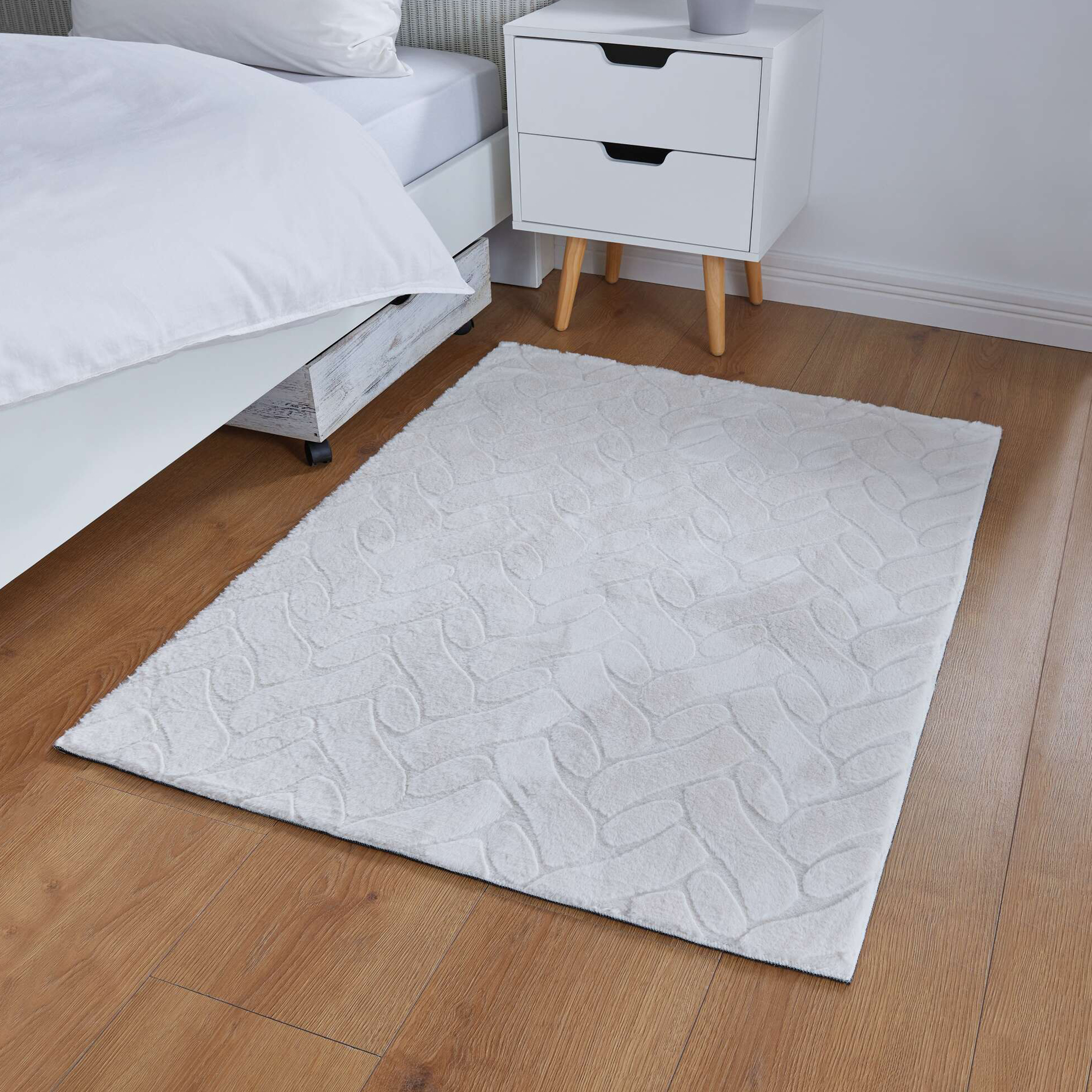 Bodenmatte "Kuschelfell"  im Frank Flechtwaren Online Shop kaufen