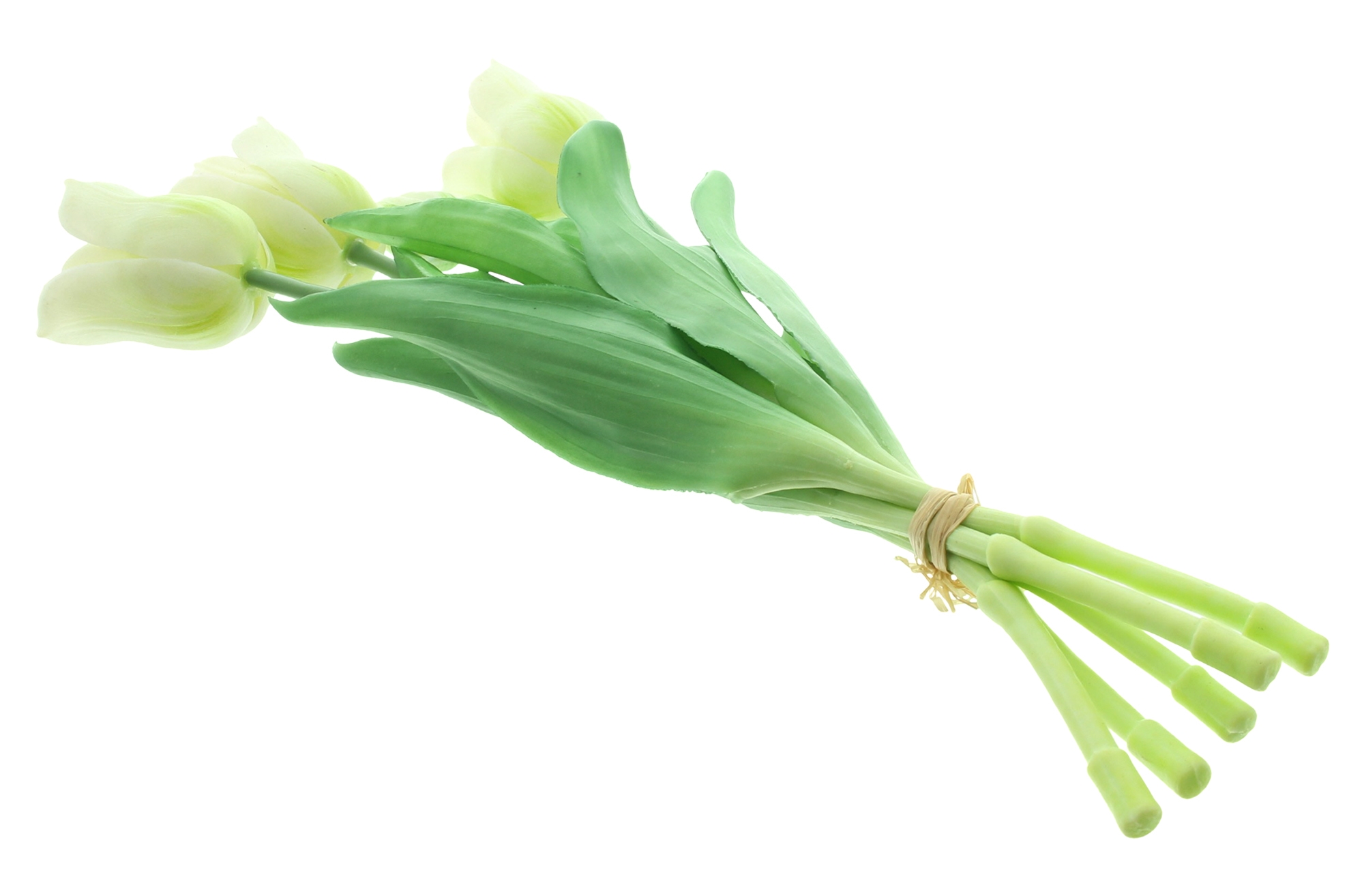 Tulpe "Weiß", 5er Set  im Frank Flechtwaren Online Shop für Bunte Osterzeit kaufen