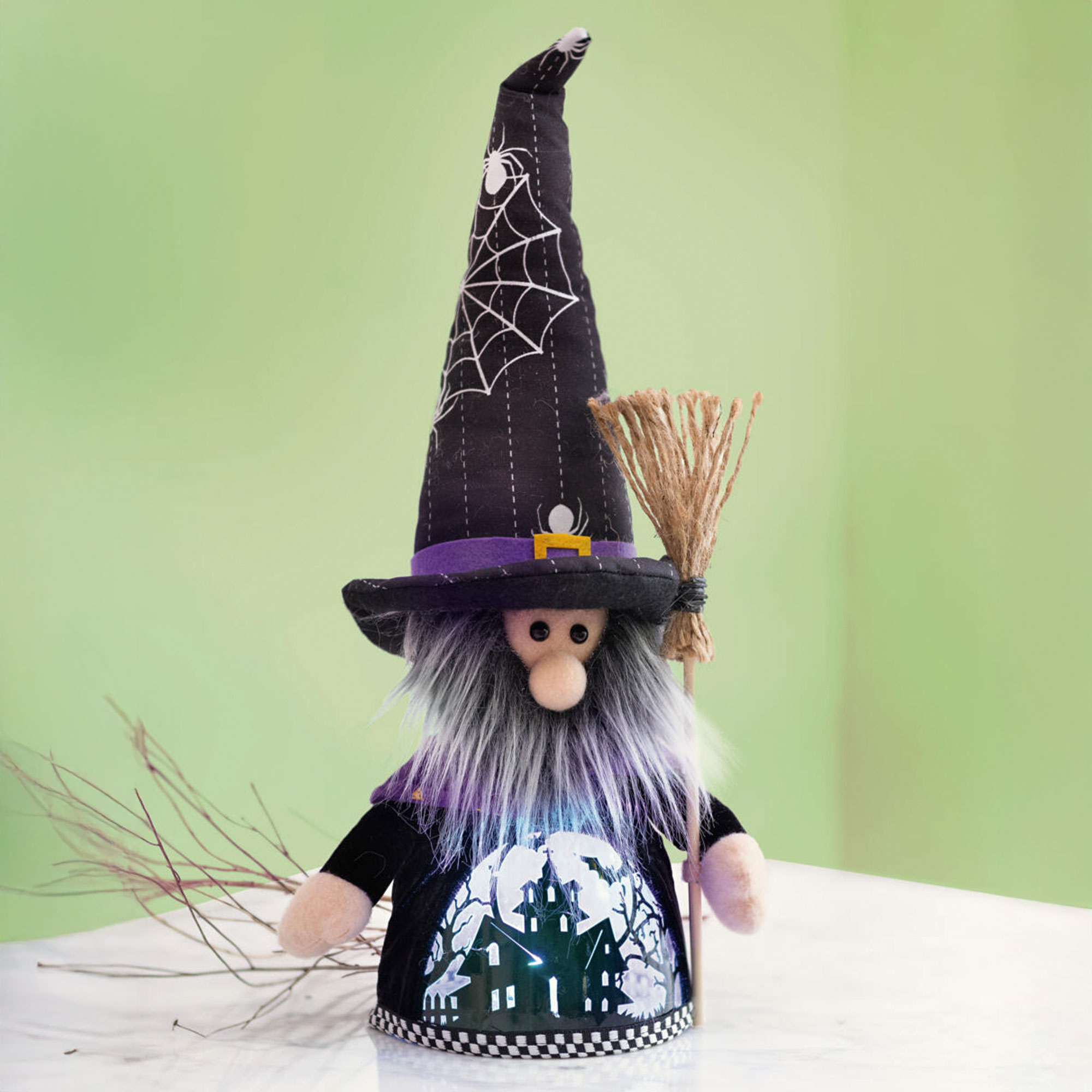 LED-Figur "Graubart"  im Frank Flechtwaren Online Shop kaufen