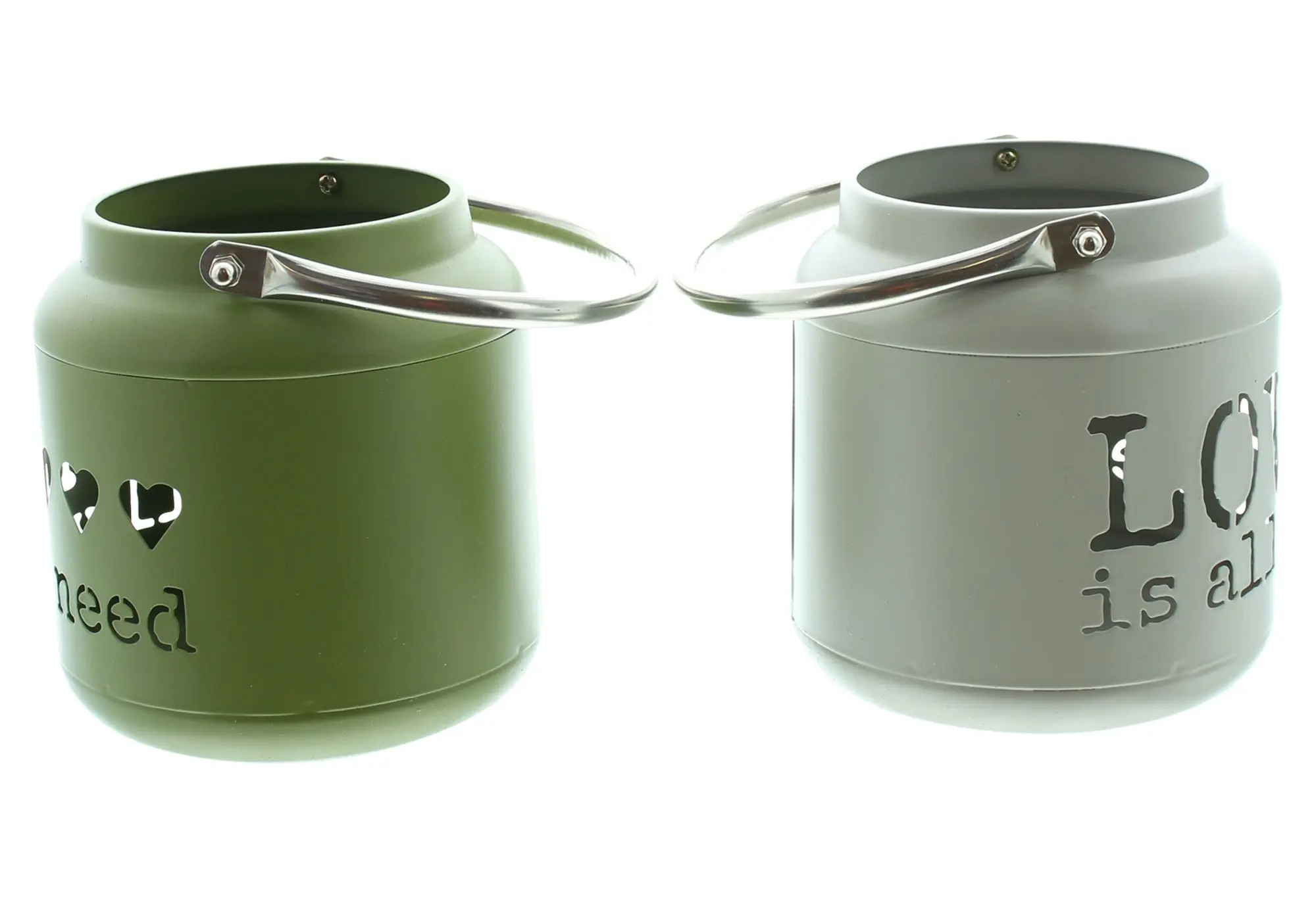 Windlicht "Love", 2er Set  im Frank Flechtwaren Online Shop für Ostern kaufen
