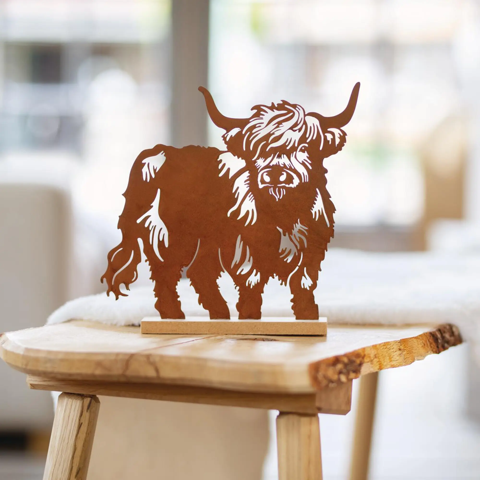 Deko-Figur "Stier"  im Frank Flechtwaren Online Shop kaufen