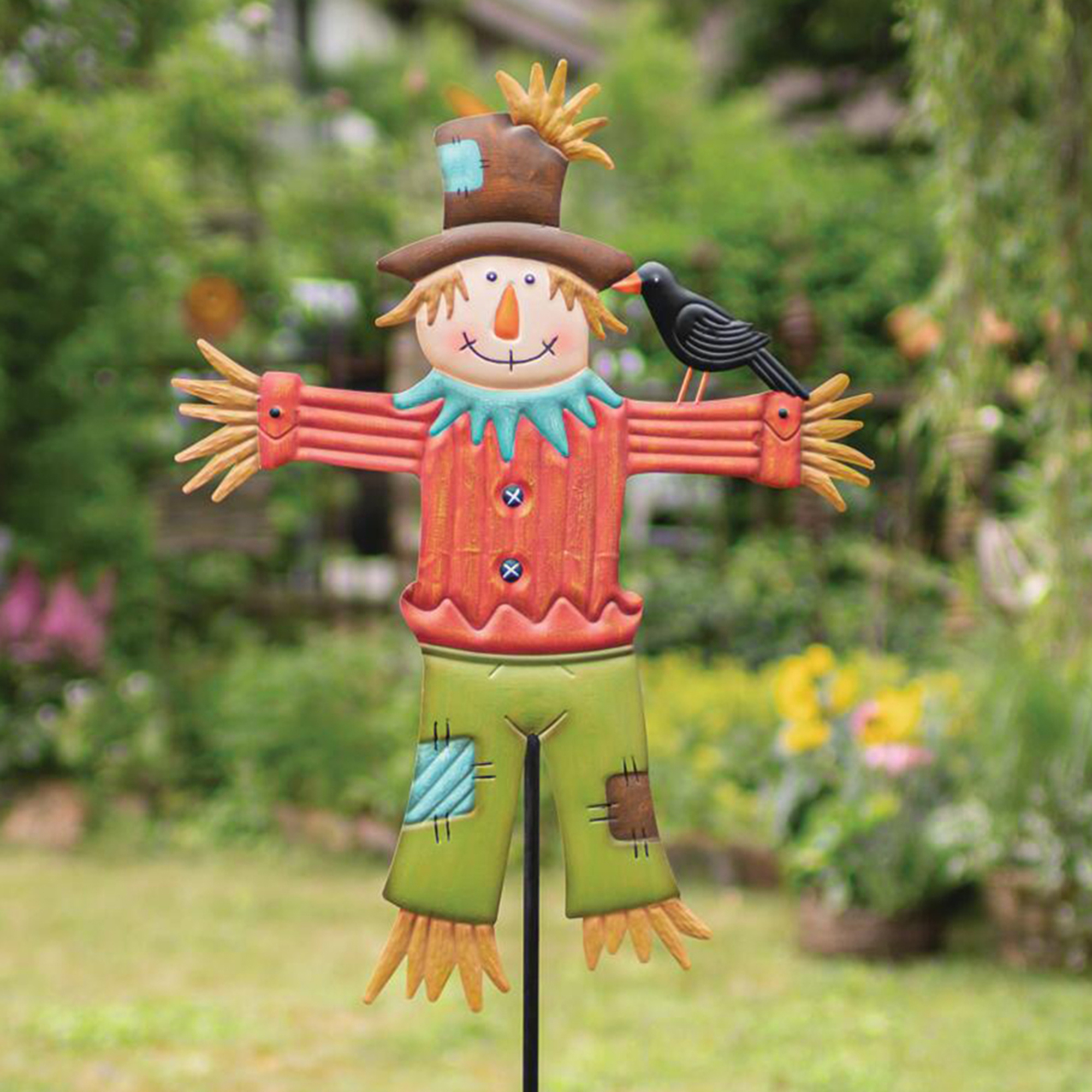Vogelscheuche "Herr Amsel"  im Frank Flechtwaren Online Shop kaufen
