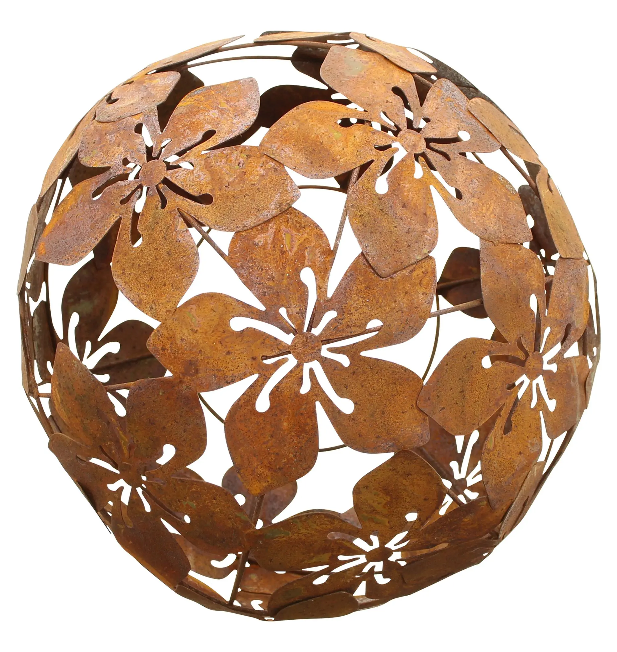 Kugel "Blumen"  im Frank Flechtwaren Online Shop für Ostern kaufen