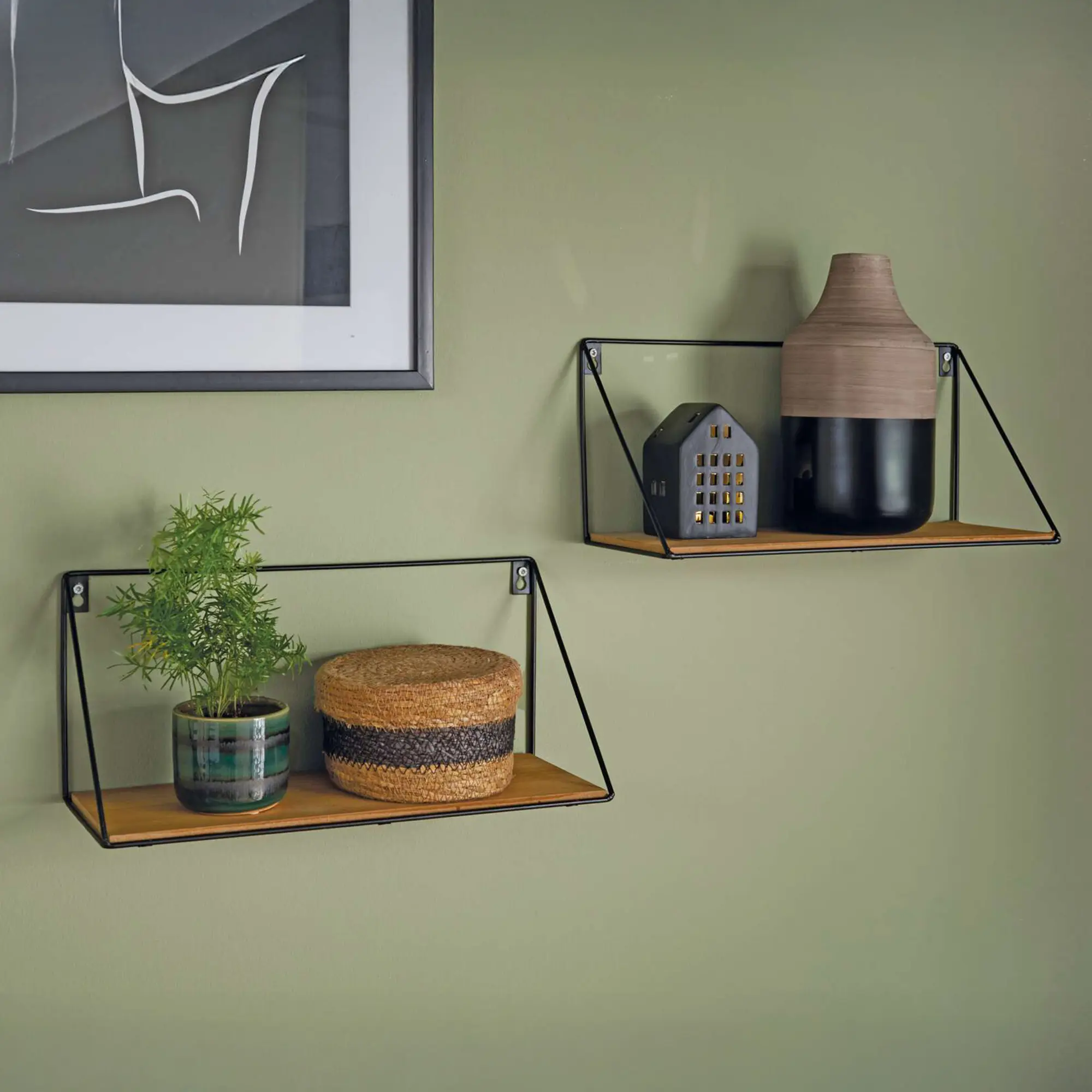 Wandregal "Puro", 2er Set  im Frank Flechtwaren Online Shop kaufen