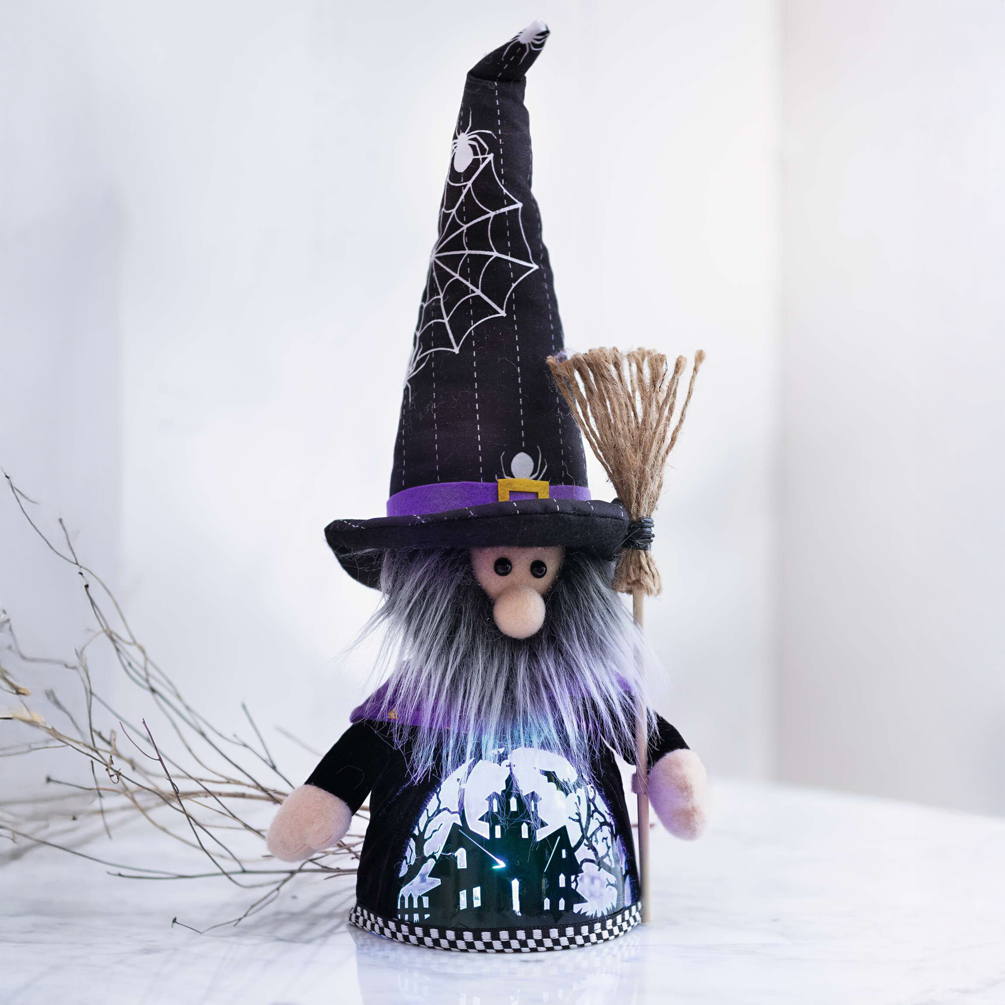 Acheter Figurine LED "barbe grise"  dans la boutique en ligne de Frank Flechtwaren