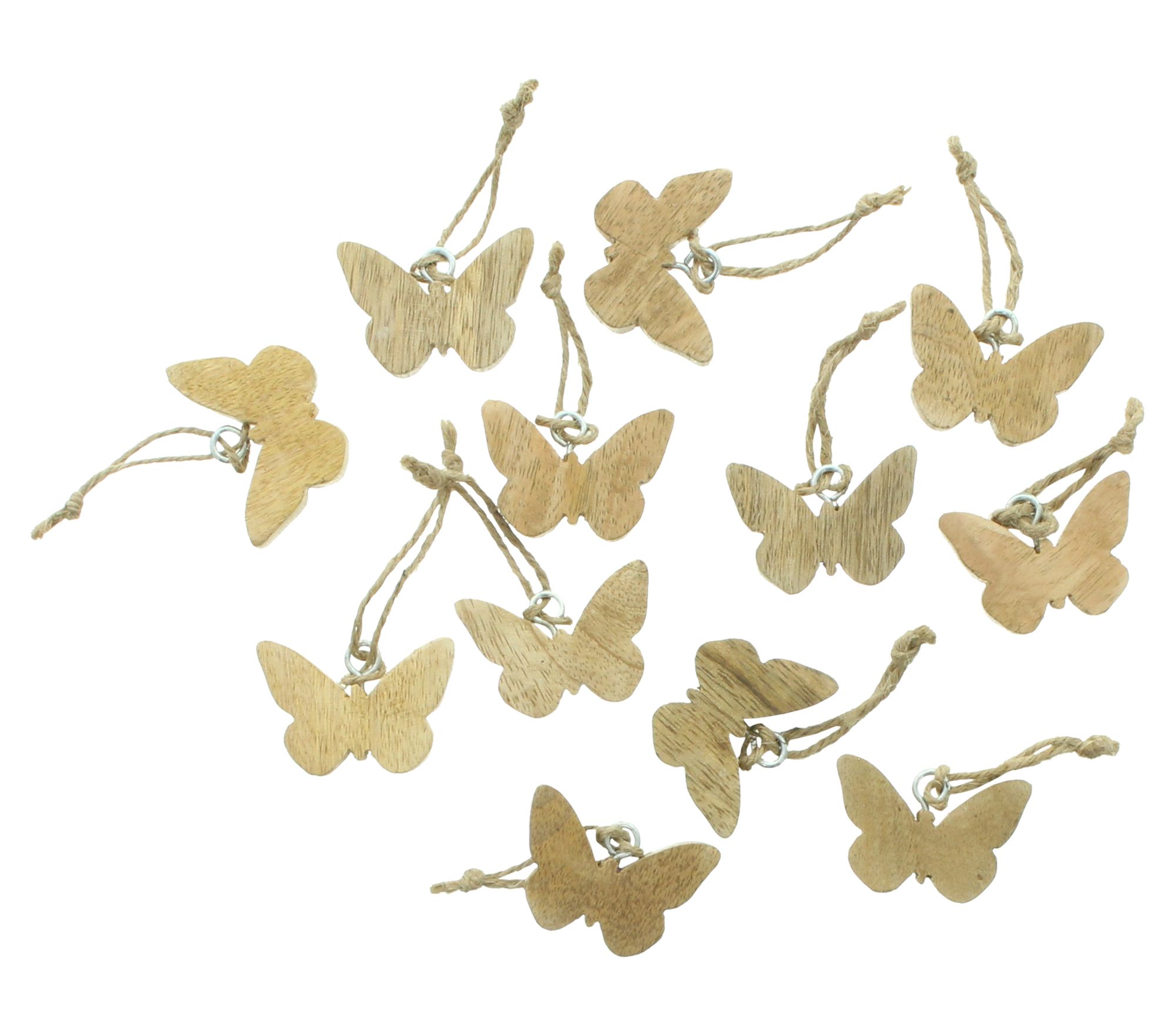 Hänger "Schmetterling", 12er Set im Frank Flechtwaren Online Shop für Ostern kaufen Hänger "Schmetterling", 12er Set im Frank Flechtwaren Online Shop für Ostern kaufen
