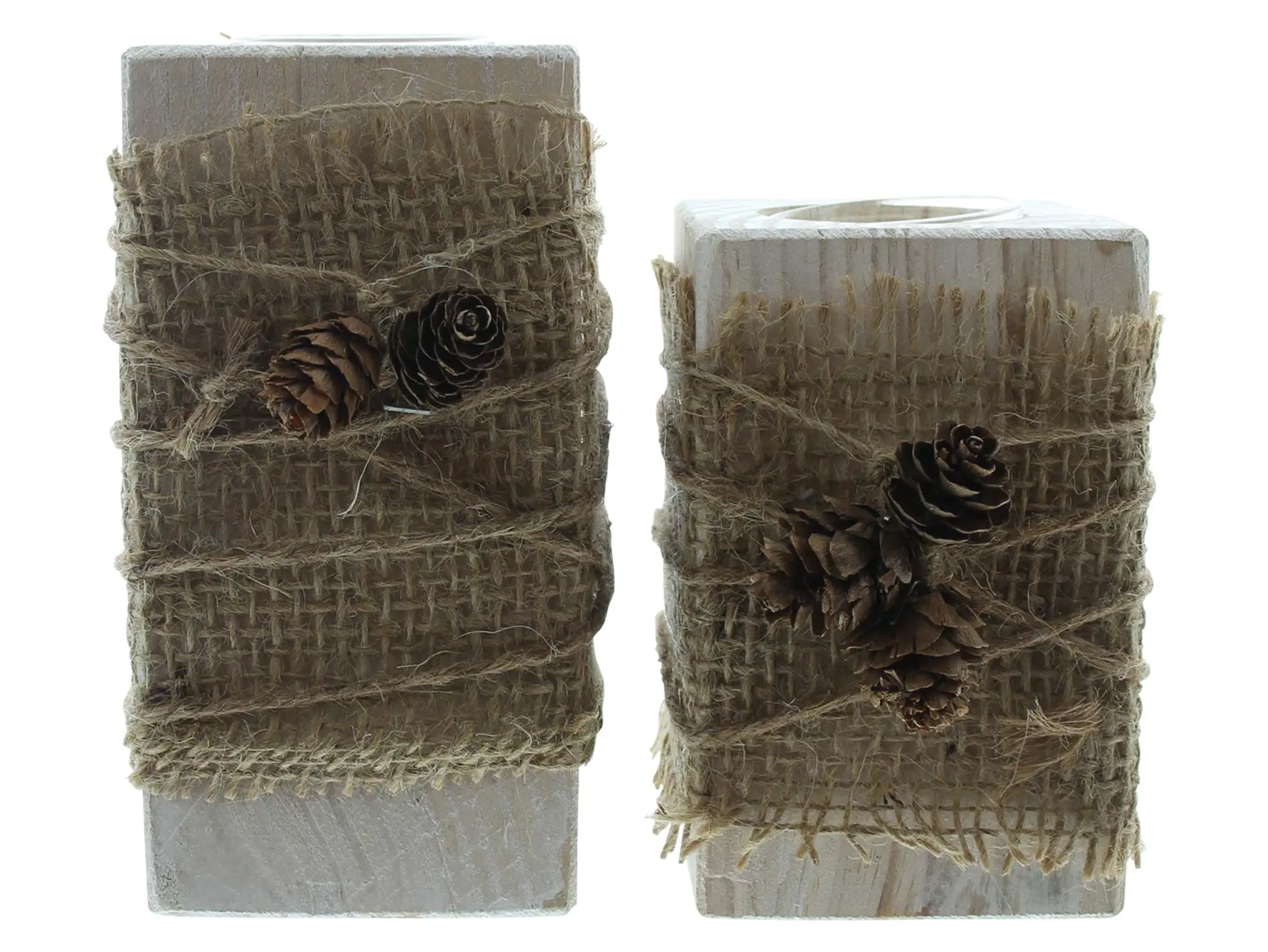 Teelichthalter "Natural Vintage", 2er Set im Frank Flechtwaren Online Shop für Teelichthalter kaufen Teelichthalter "Natural Vintage", 2er Set im Frank Flechtwaren Online Shop für Teelichthalter kaufen