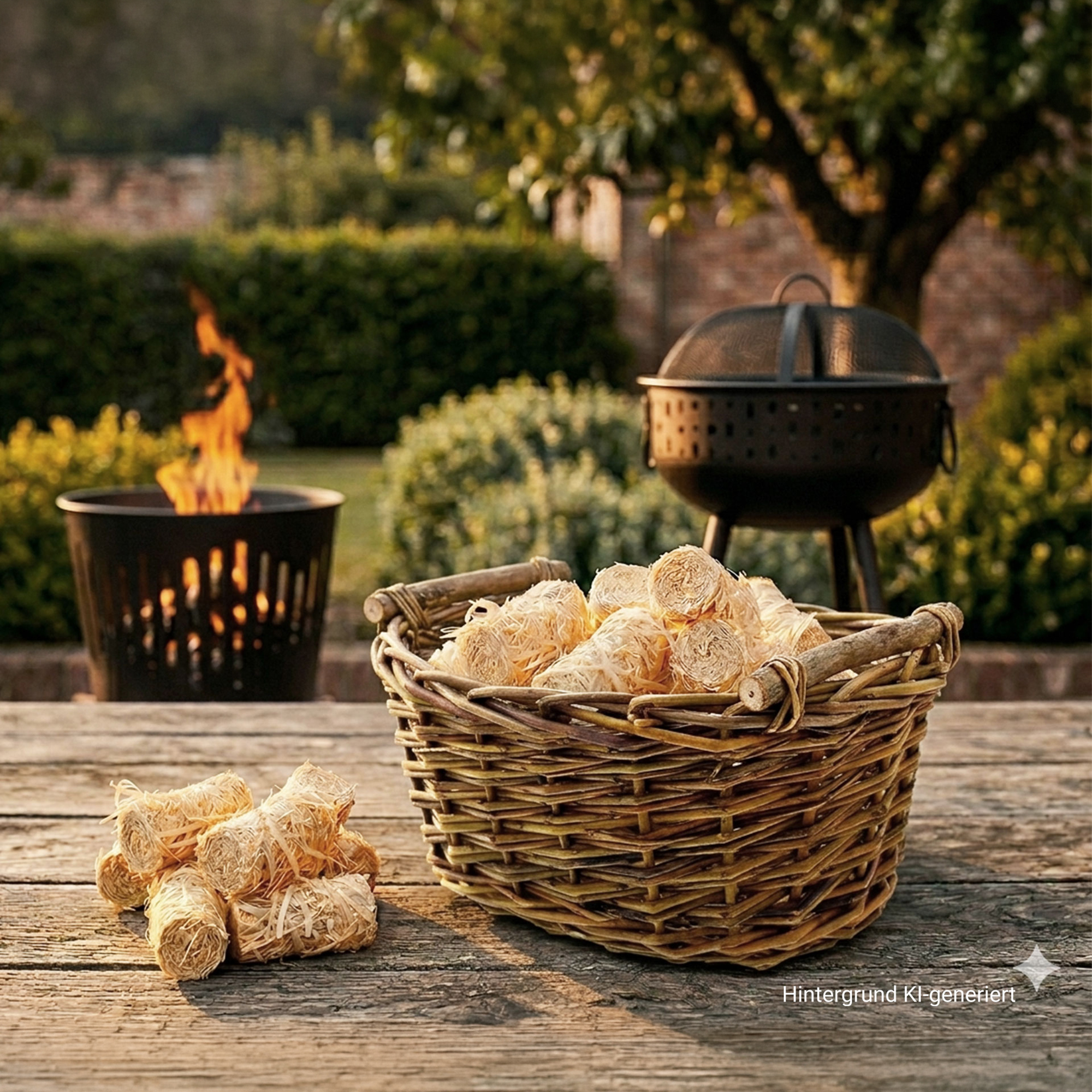 Anzünder "Holzwolle", 320 g  im Frank Flechtwaren Online Shop kaufen