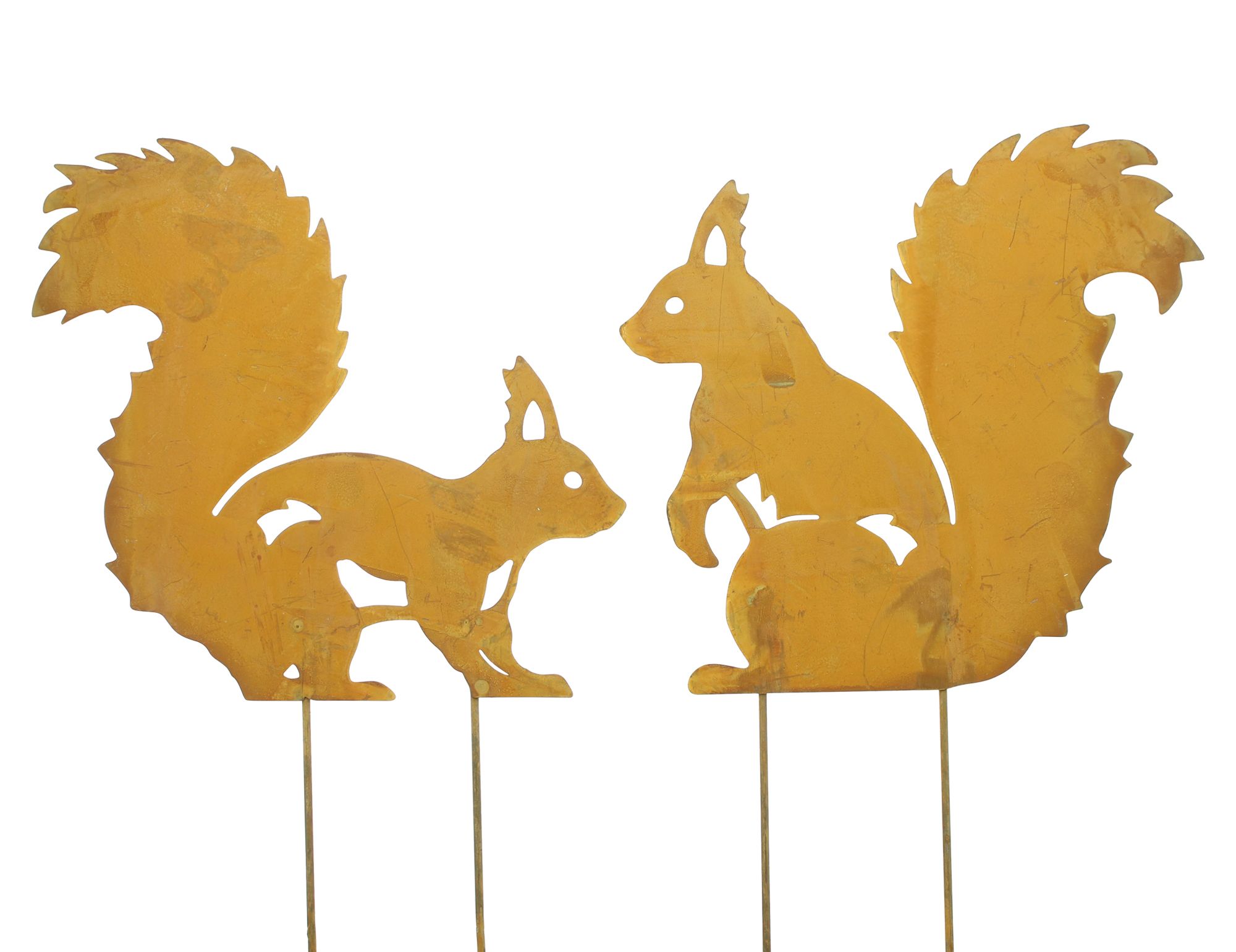 Gartenstecker "Eichhörnchen", 2er Set im Frank Flechtwaren Online Shop für Herbst kaufen Gartenstecker "Eichhörnchen", 2er Set im Frank Flechtwaren Online Shop für Herbst kaufen