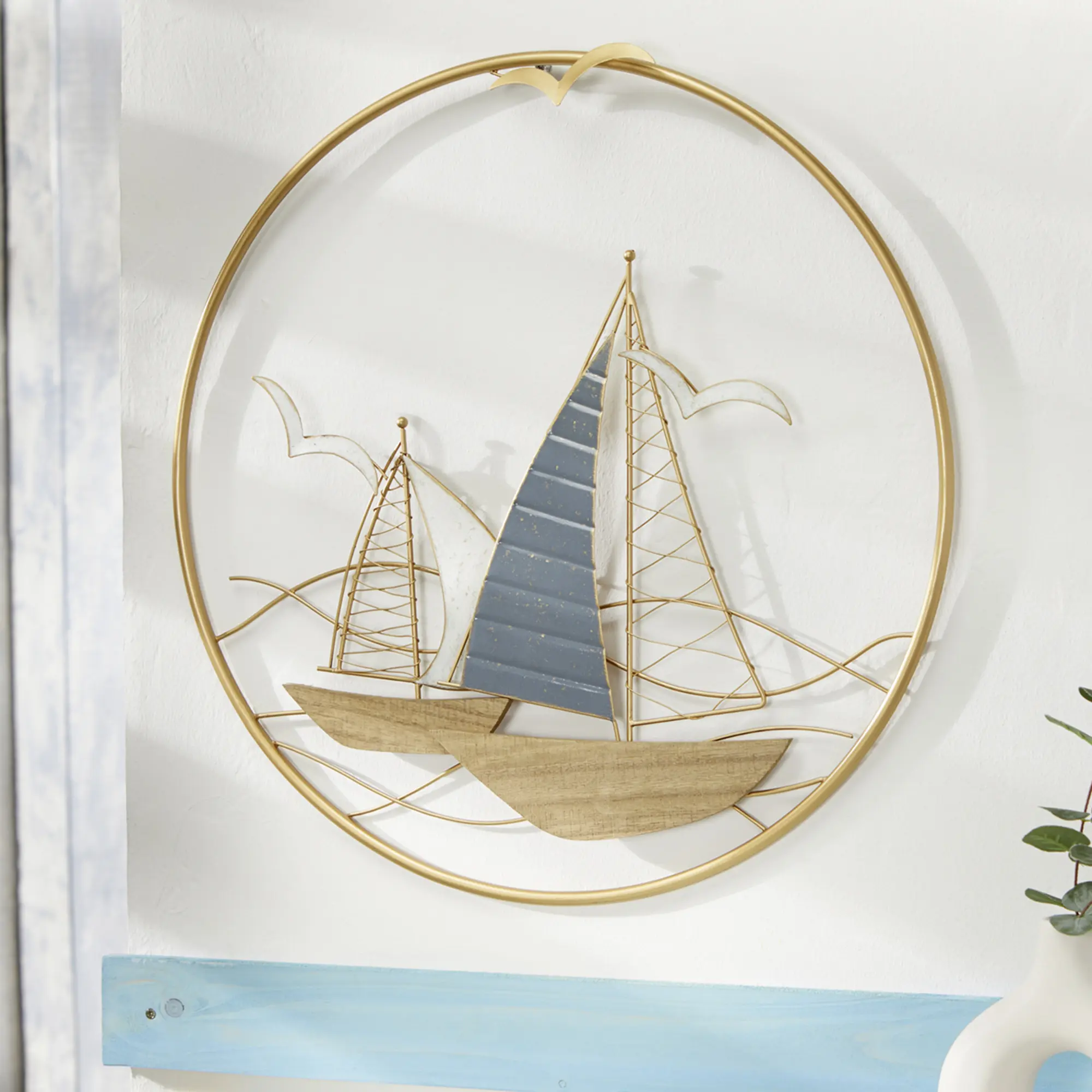 Metallbild "Regatta"  im Frank Flechtwaren Online Shop kaufen