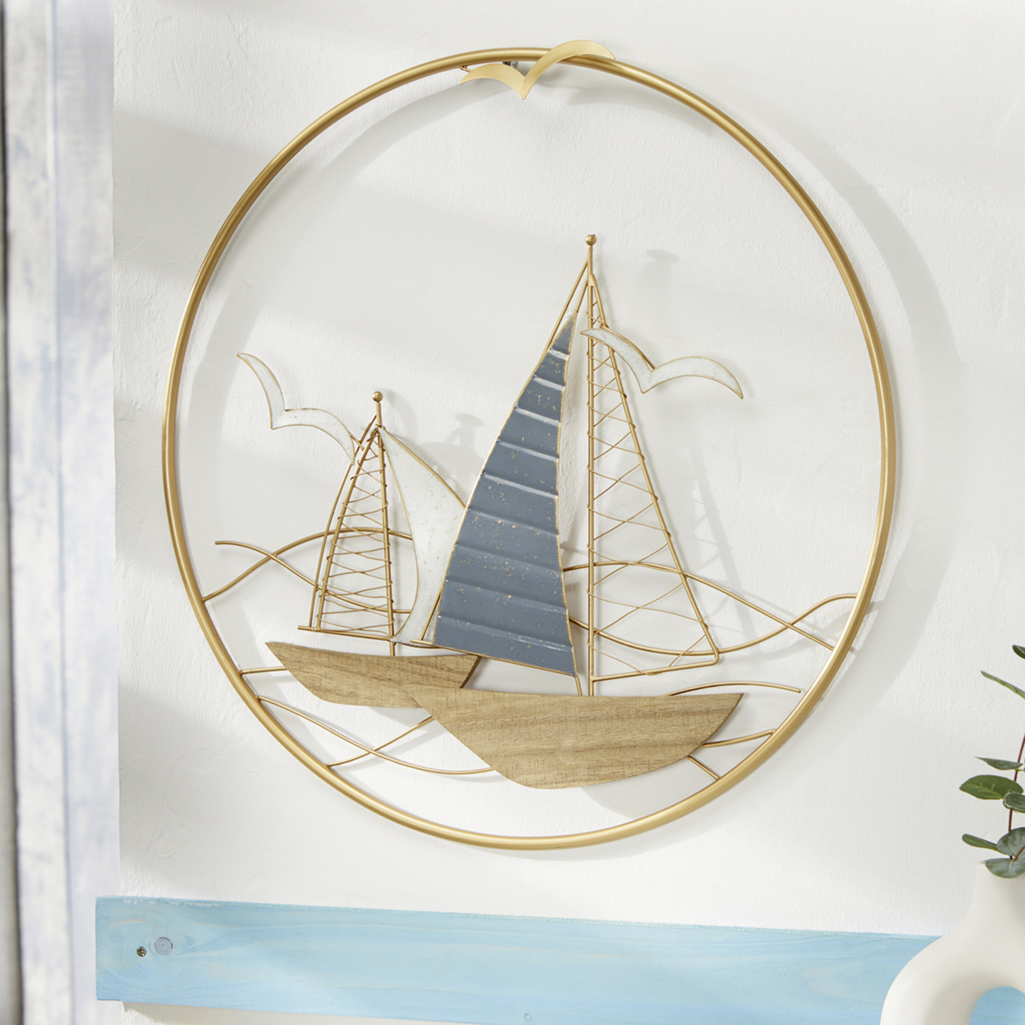 Metallbild "Regatta"  im Frank Flechtwaren Online Shop kaufen