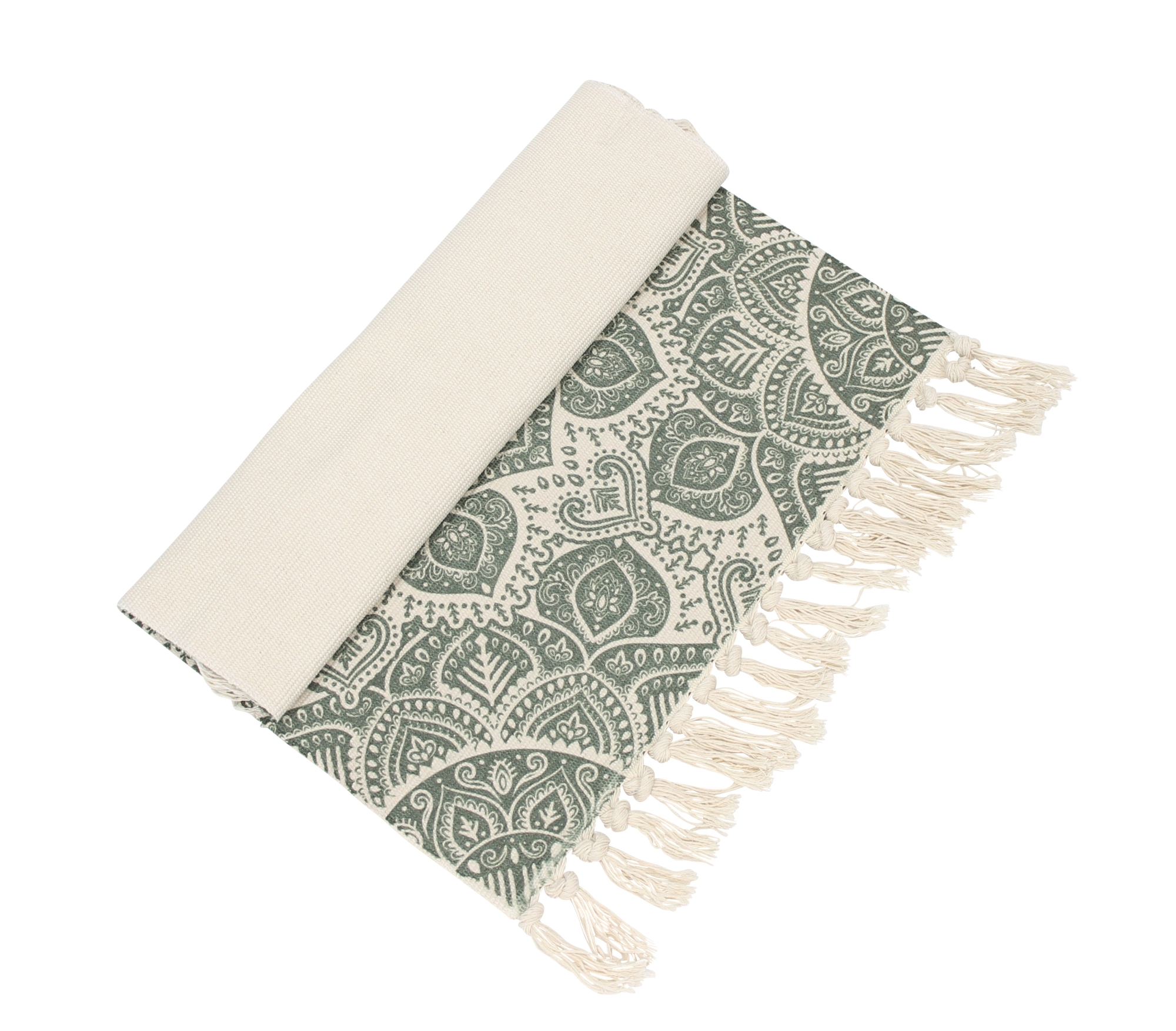 Bodenmatte "Mandala", grün im Frank Flechtwaren Online Shop für Flur kaufen Bodenmatte "Mandala", grün im Frank Flechtwaren Online Shop für Flur kaufen