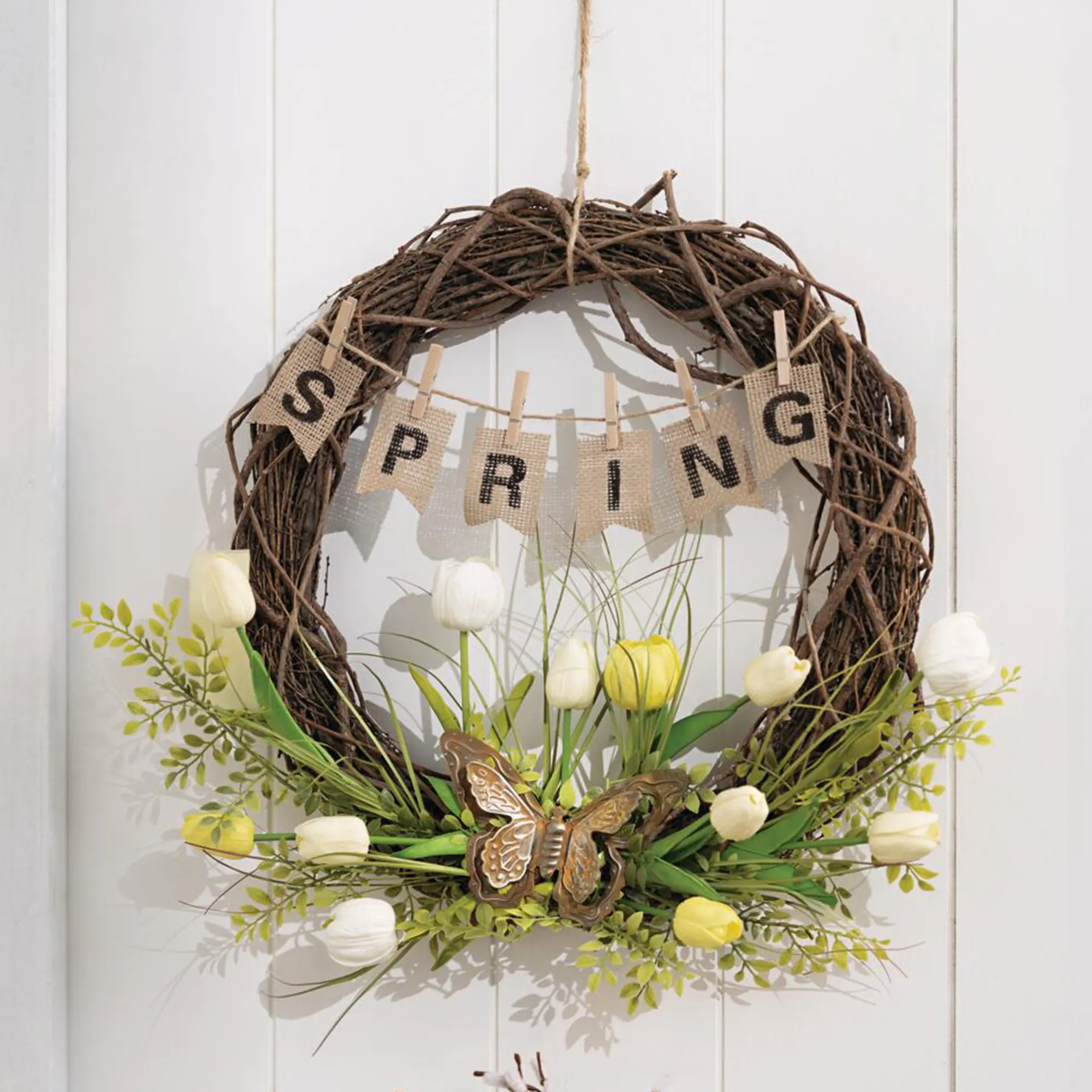 Kranz "Spring"  im Frank Flechtwaren Online Shop kaufen