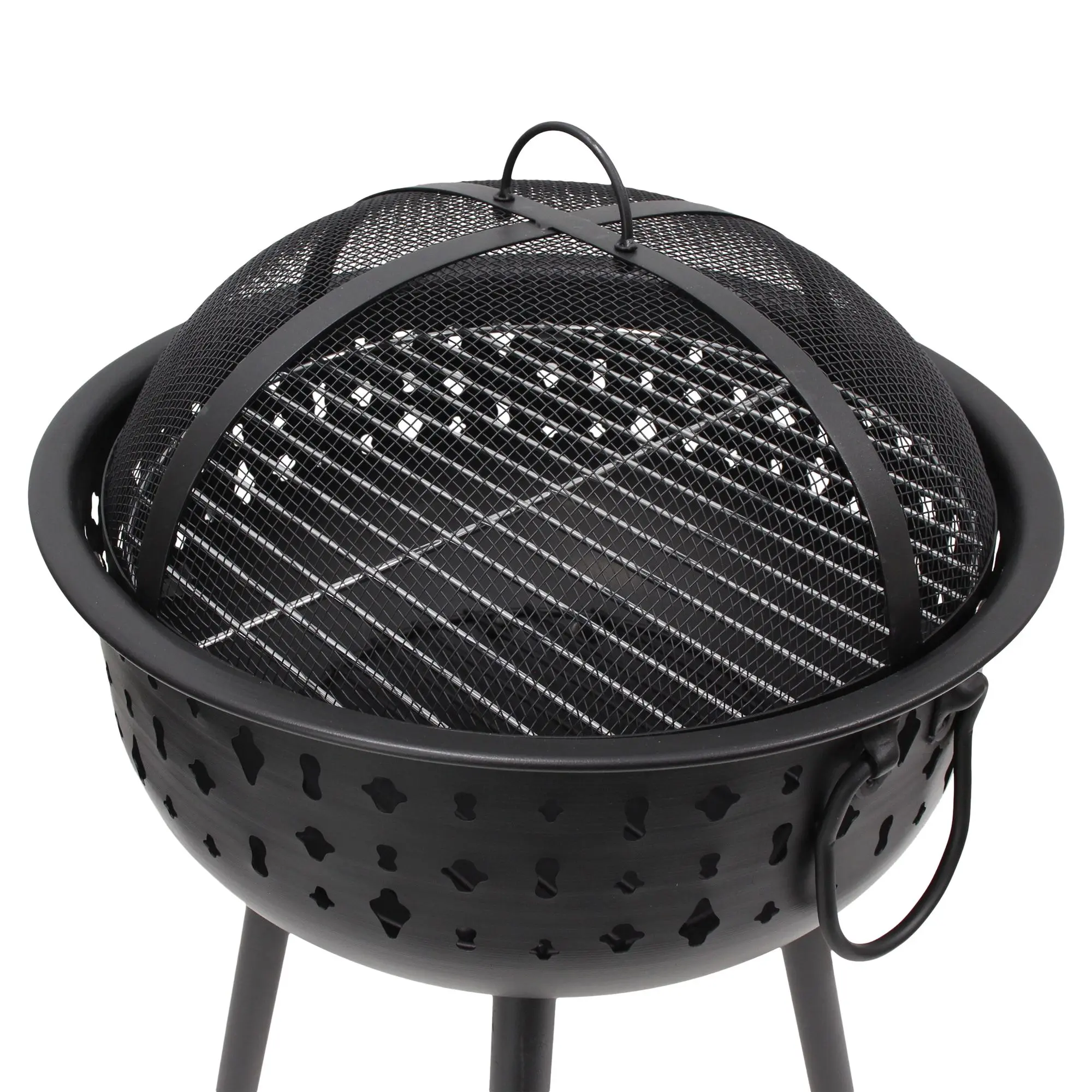 Grill "Black"  im Frank Flechtwaren Online Shop für Gartenparty kaufen