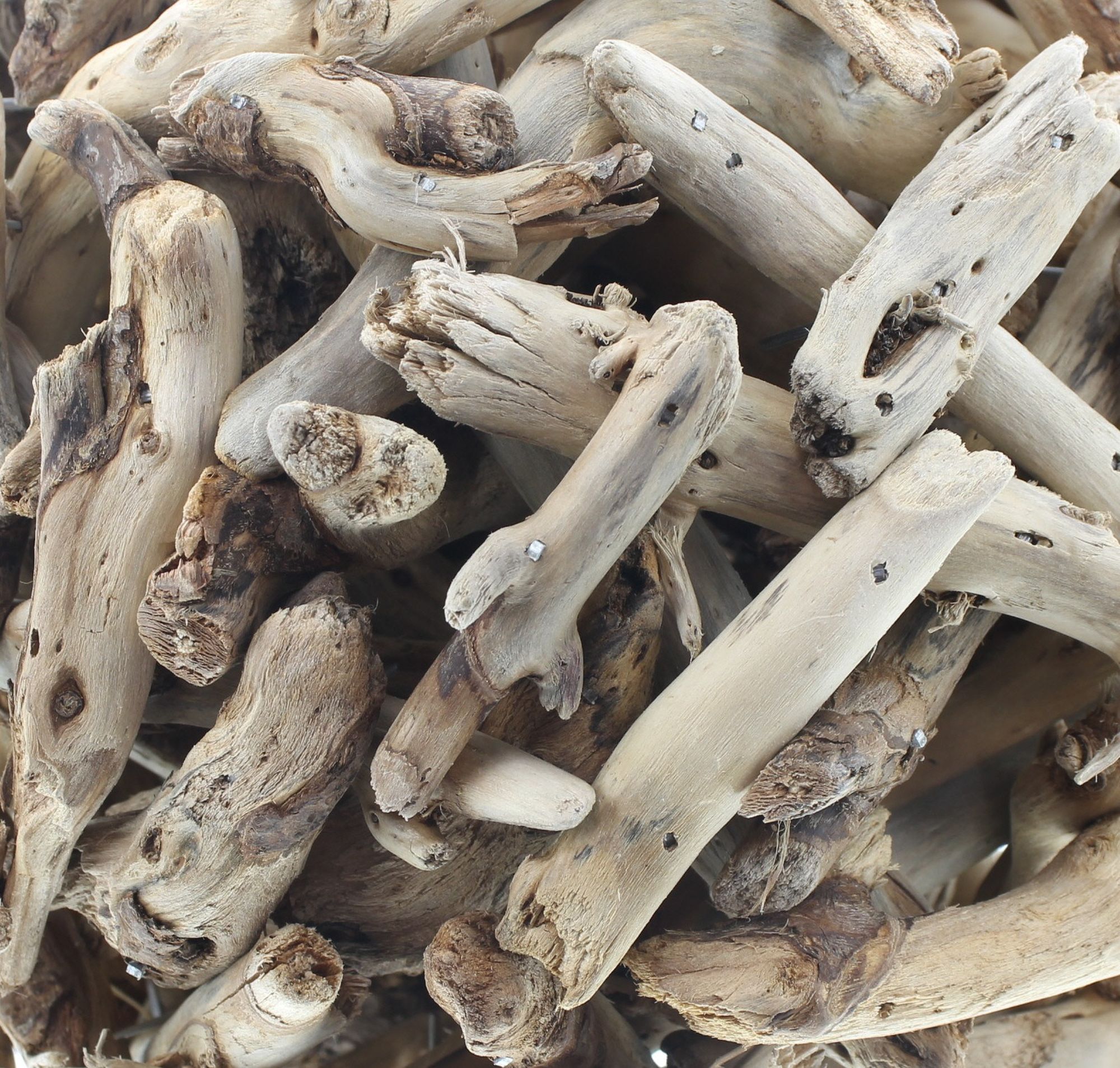 Kugel "Wurzelholz"  im Frank Flechtwaren Online Shop für Dekokugeln kaufen