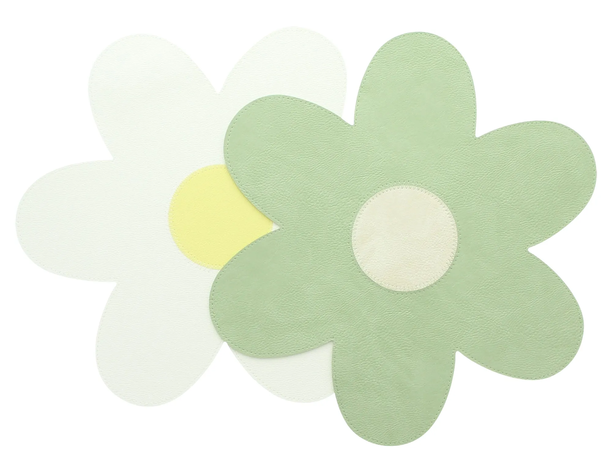 Platzmatte "Blümchen", 2er Set  im Frank Flechtwaren Online Shop für Natur &amp; Grün kaufen
