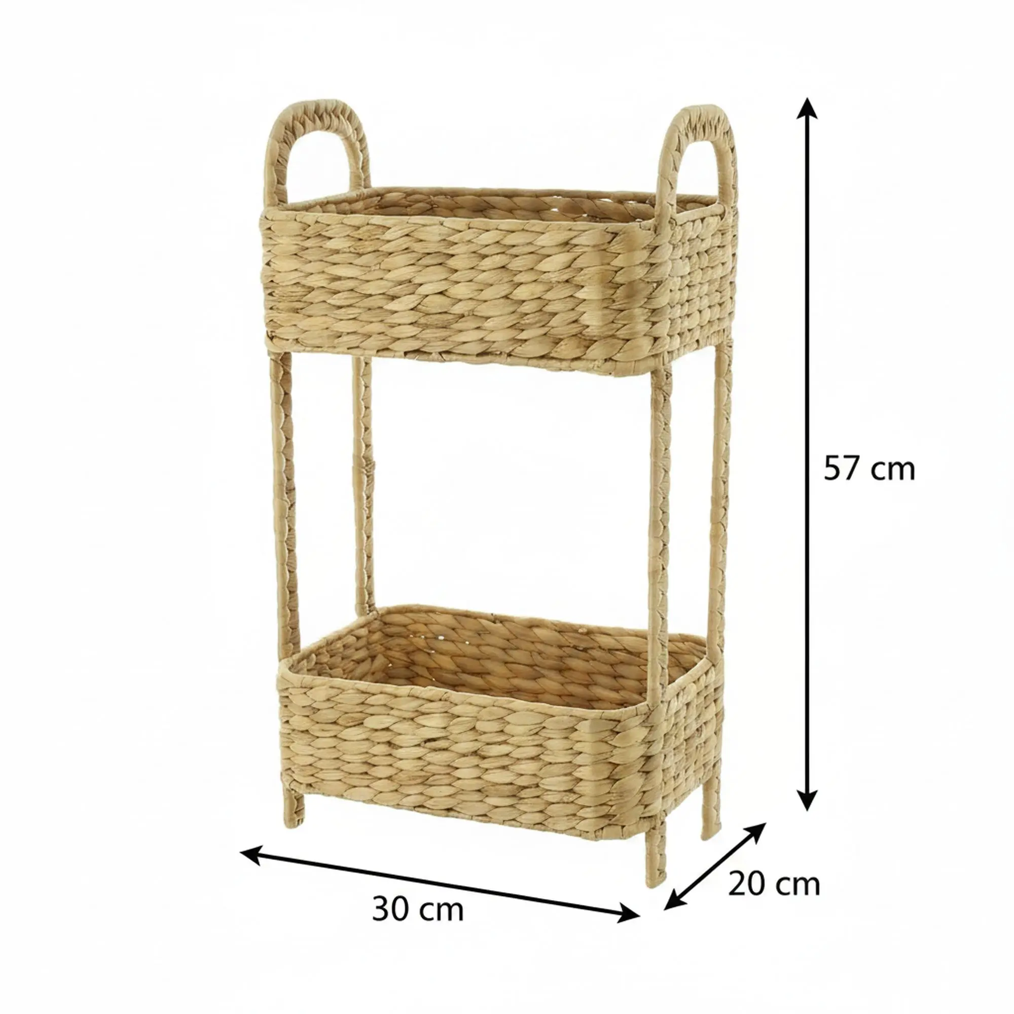 Etagere "Geflecht"  im Frank Flechtwaren Online Shop für Dekoschalen &amp; -etageren kaufen