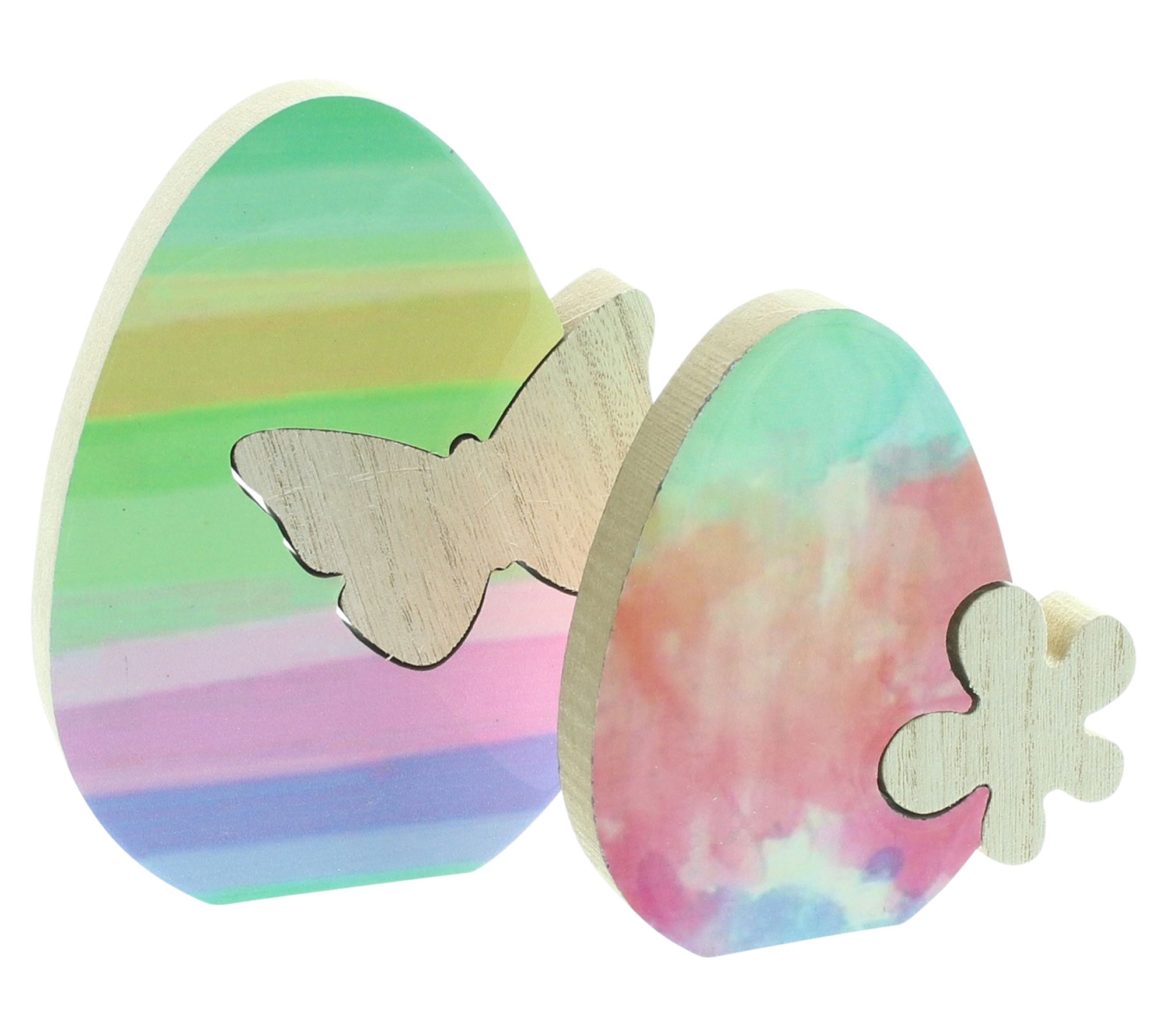 Osterdeko "Blume & Schmetterling", 2er Set im Frank Flechtwaren Online Shop für Ostern kaufen Osterdeko "Blume & Schmetterling", 2er Set im Frank Flechtwaren Online Shop für Ostern kaufen