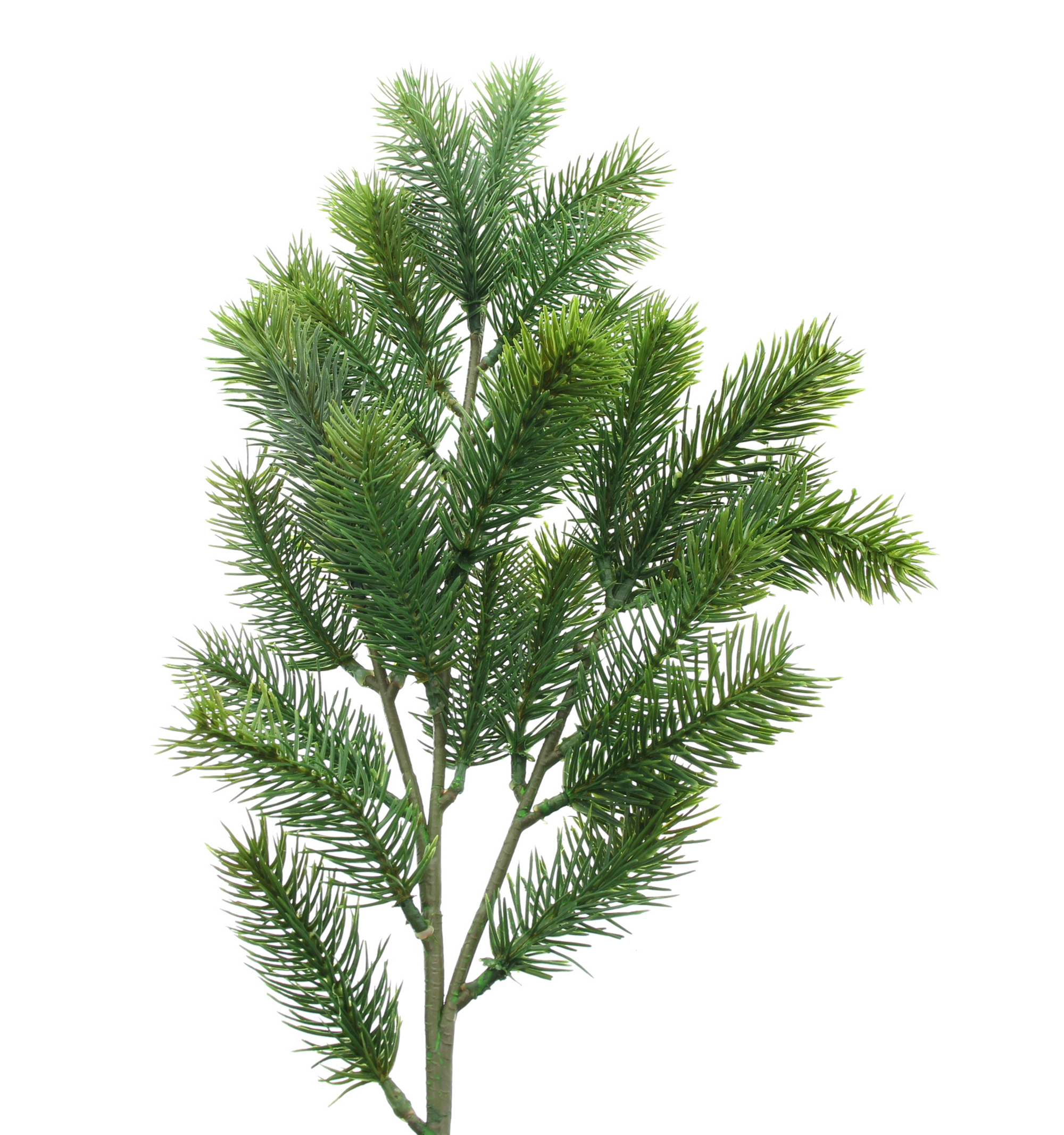 Kunstzweig "Edeltanne"  im Frank Flechtwaren Online Shop für Weihnachten kaufen