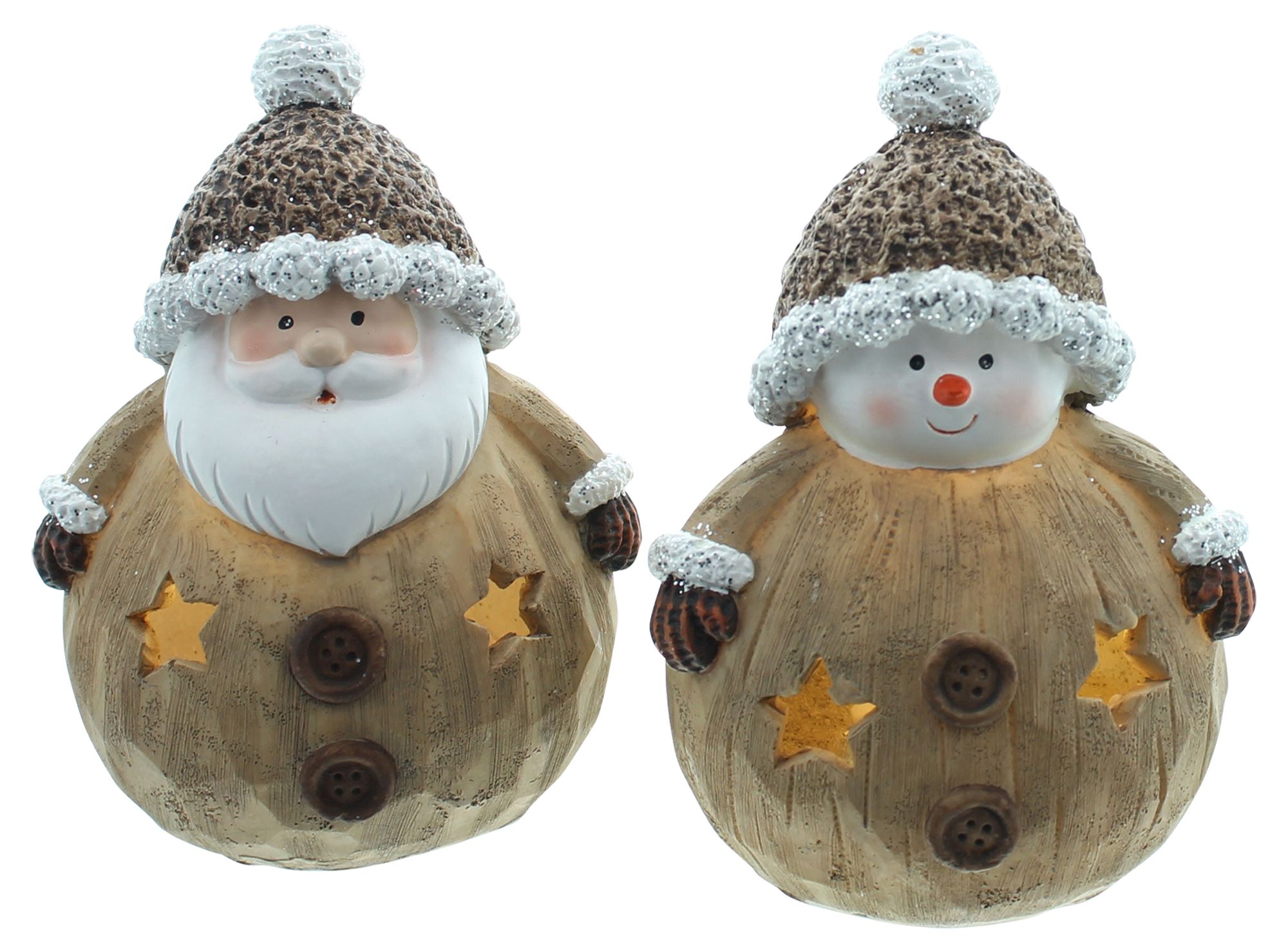 LED-Figur "Winterfreunde", 2er Set im Frank Flechtwaren Online Shop für Weihnachten kaufen LED-Figur "Winterfreunde", 2er Set im Frank Flechtwaren Online Shop für Weihnachten kaufen