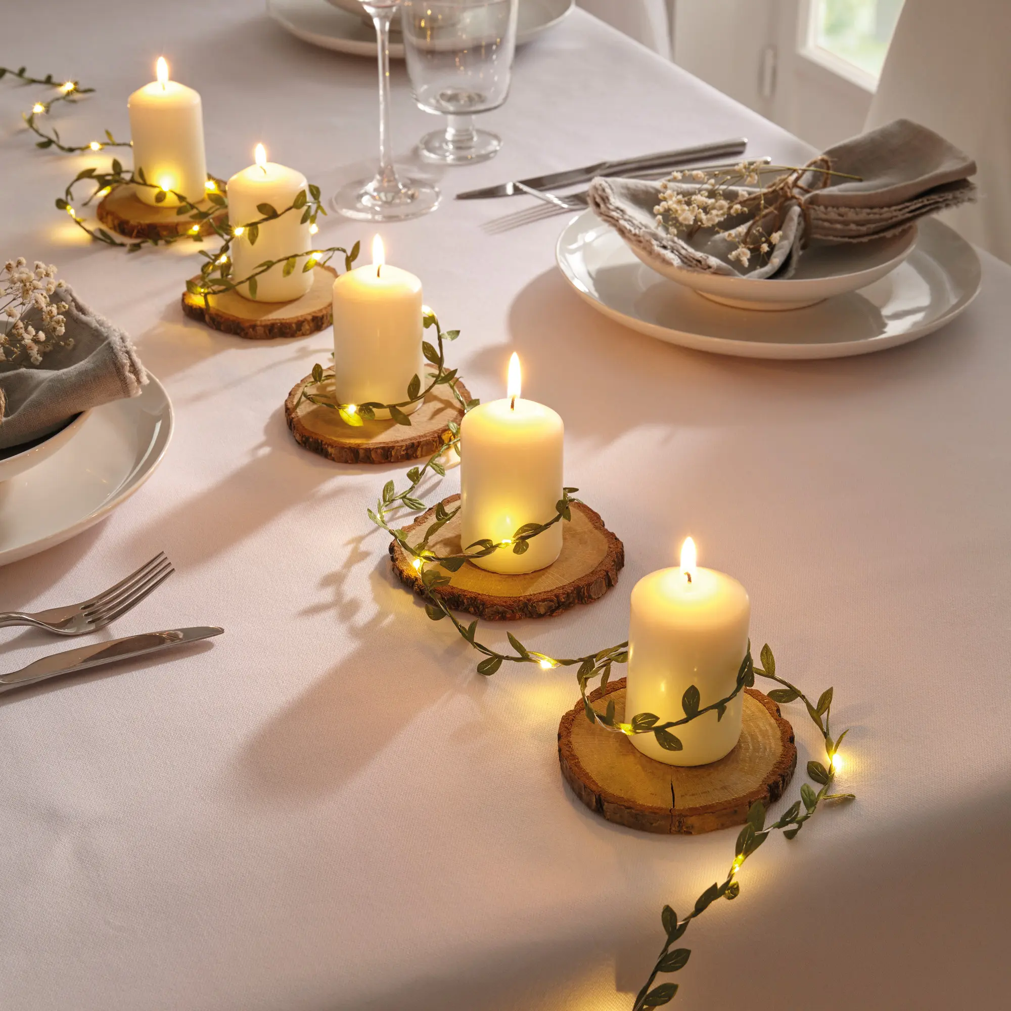 LED-Lichterkette "Buchs"  im Frank Flechtwaren Online Shop kaufen