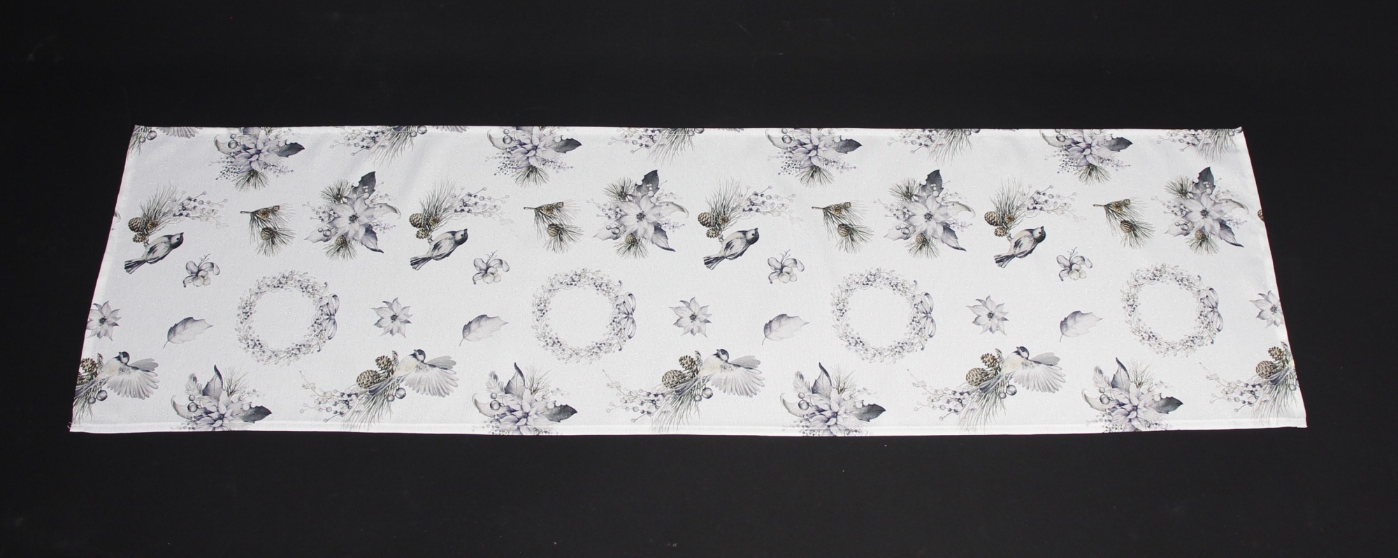 Tischläufer "Wintervogel"  im Frank Flechtwaren Online Shop für Tischläufer kaufen