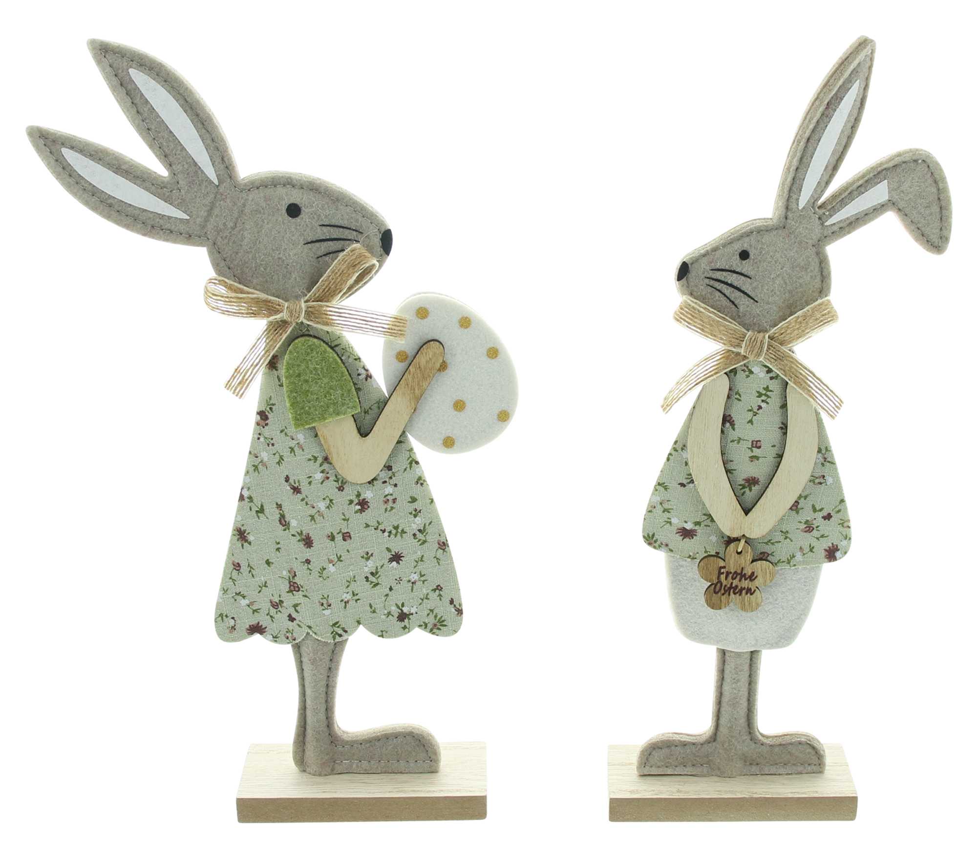 Hase "Pretty", 2er Set im Frank Flechtwaren Online Shop für Ostern kaufen Hase "Pretty", 2er Set im Frank Flechtwaren Online Shop für Ostern kaufen