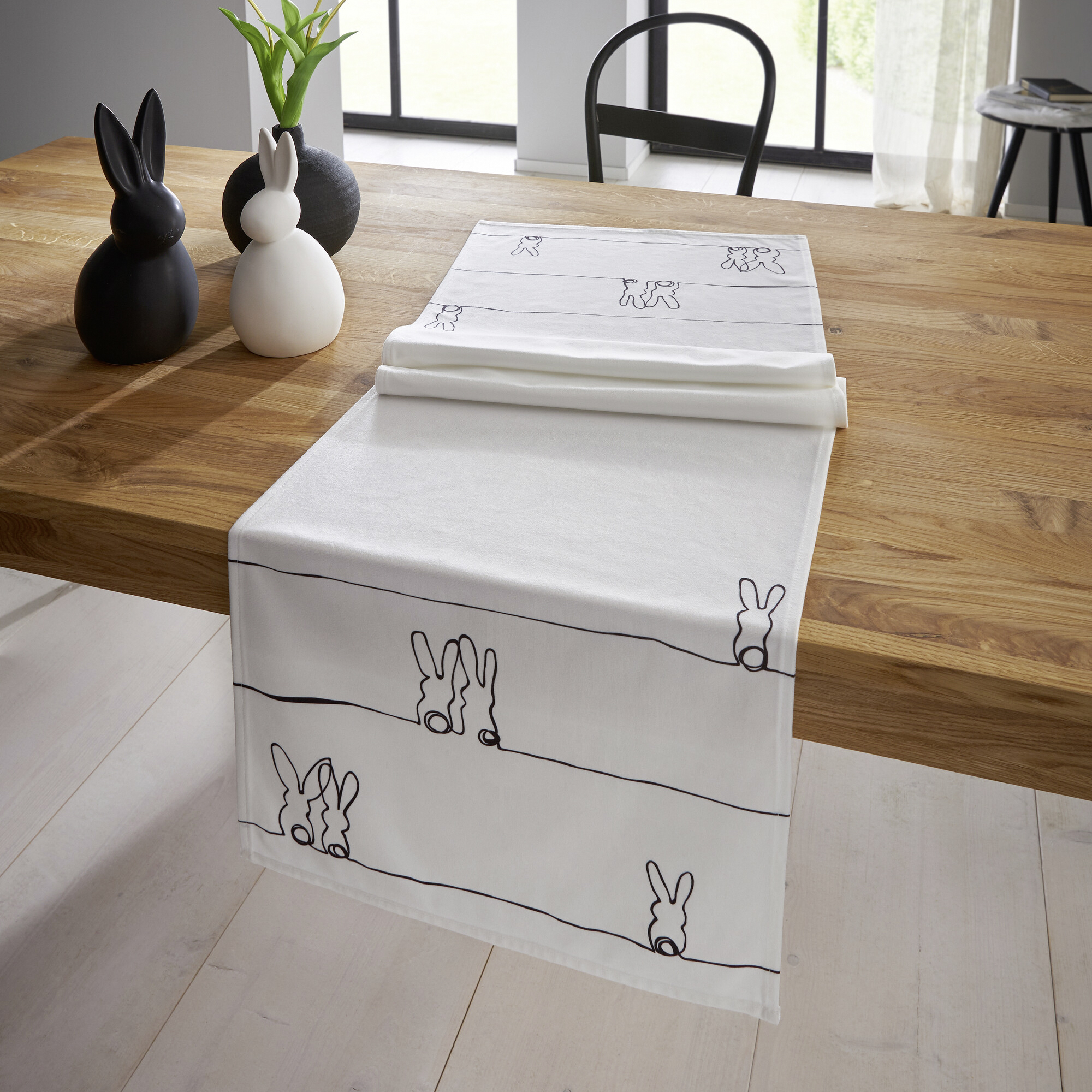 Tischläufer "Line-Art" im Frank Flechtwaren Online Shop für Ostern kaufen Tischläufer "Line-Art" im Frank Flechtwaren Online Shop für Ostern kaufen