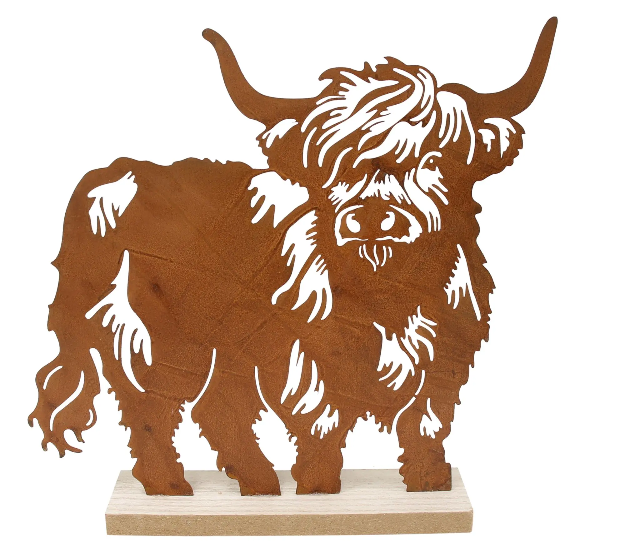 Deko-Figur "Stier"  im Frank Flechtwaren Online Shop für Chalet kaufen