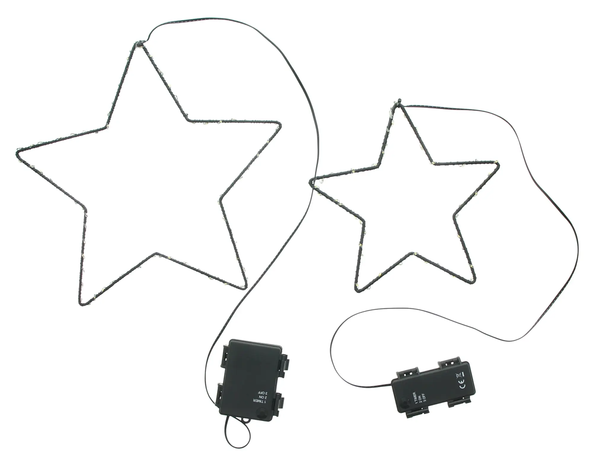 LED-Hänger "Stern", 2er Set im Frank Flechtwaren Online Shop für Sterne kaufen LED-Hänger "Stern", 2er Set im Frank Flechtwaren Online Shop für Sterne kaufen